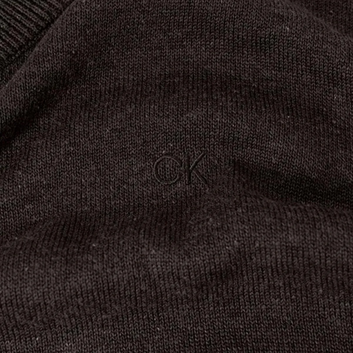 Calvin Klein Uomo Maglione Golf Girocollo - Torba - 4XL - immagine 5