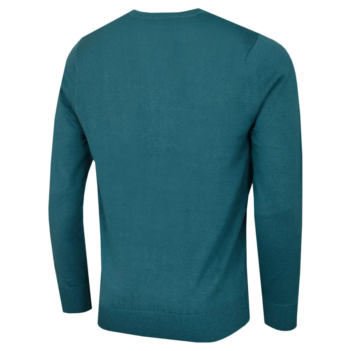 Calvin Klein Uomo Maglione Golf Girocollo - Verde Petrolio - XXL - immagine 3
