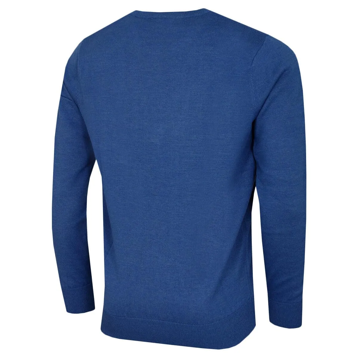 Calvin Klein Uomo Maglione Golf Girocollo - Blu Atlantico - L - immagine 3