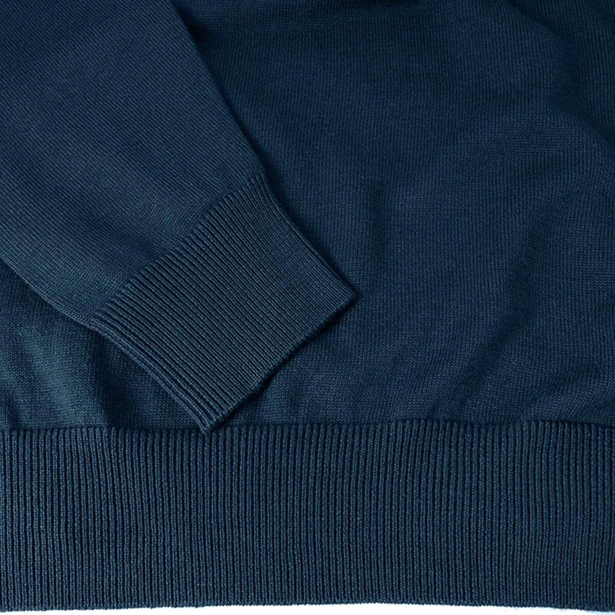 Calvin Klein Uomo Maglione Golf Girocollo - Petrolio - XL - immagine 6