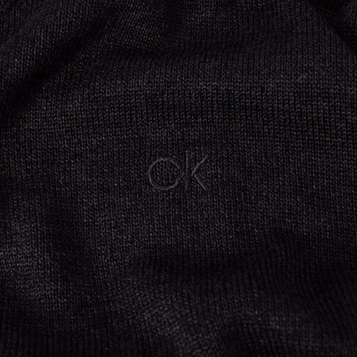 Calvin Klein Uomo Maglione Golf Girocollo - Grafite - 3XL - immagine 5
