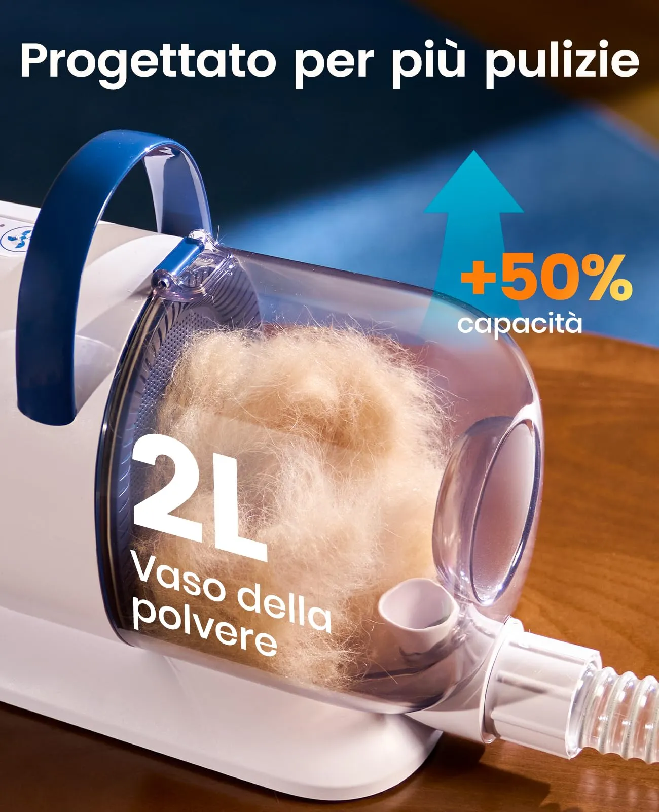 oneisall Tagliacapelli per cani con aspirapolvere - immagine 9