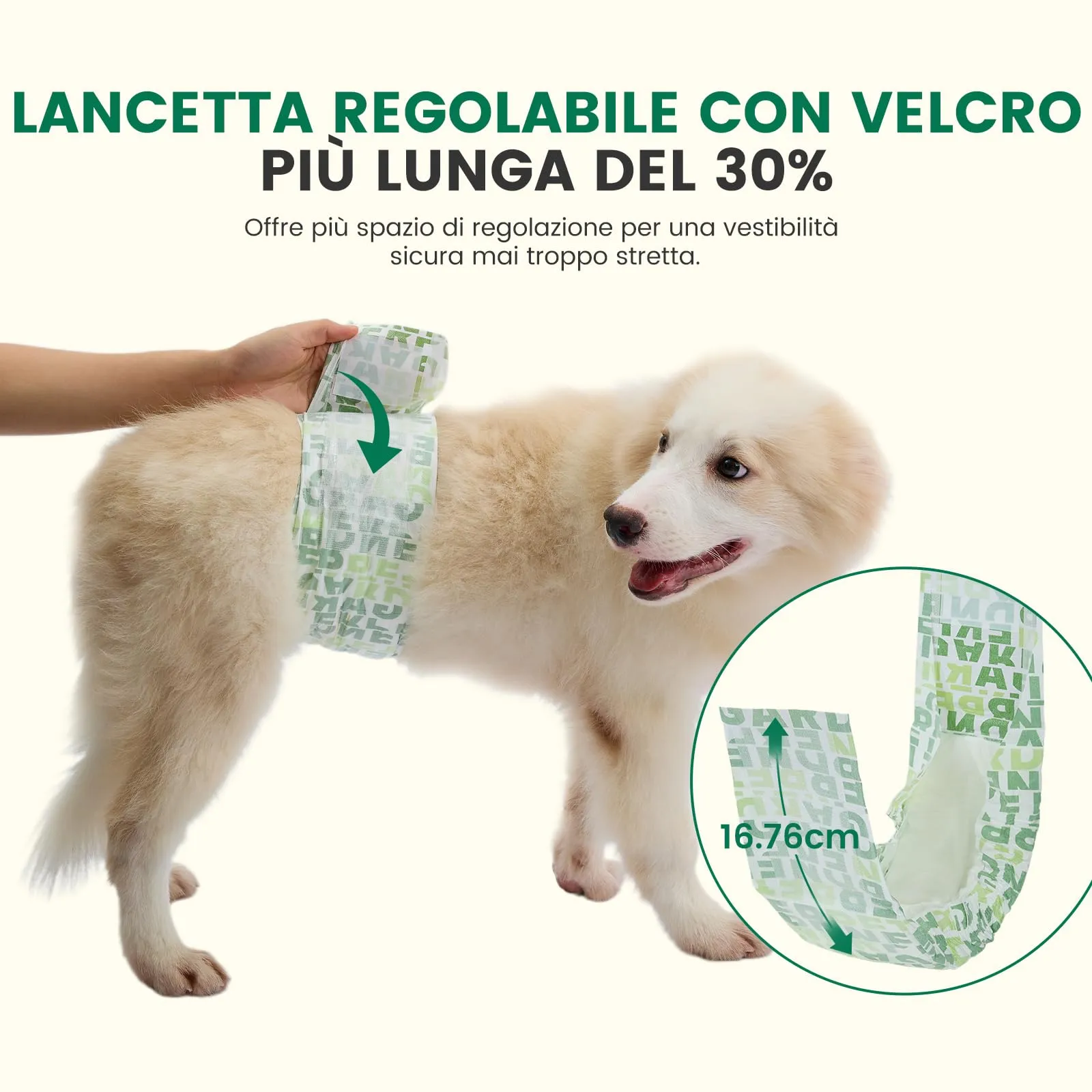 Gardner Pet Pannolini per Cani Maschi, Taglia M, 50 Pezzi - immagine 5