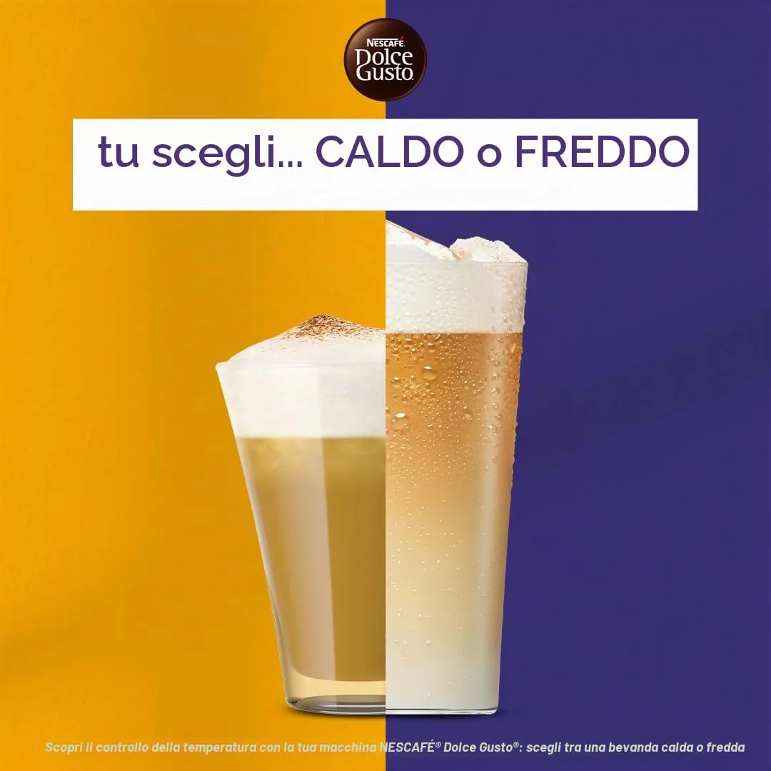De'Longhi Nescafé Dolce Gusto Piccolo XS EDG210.BGY, macchina per capsule di caffè con design compatto, spegnimento automatico, bevande calde e fredde, pressione 15 bar, nero - immagine 8