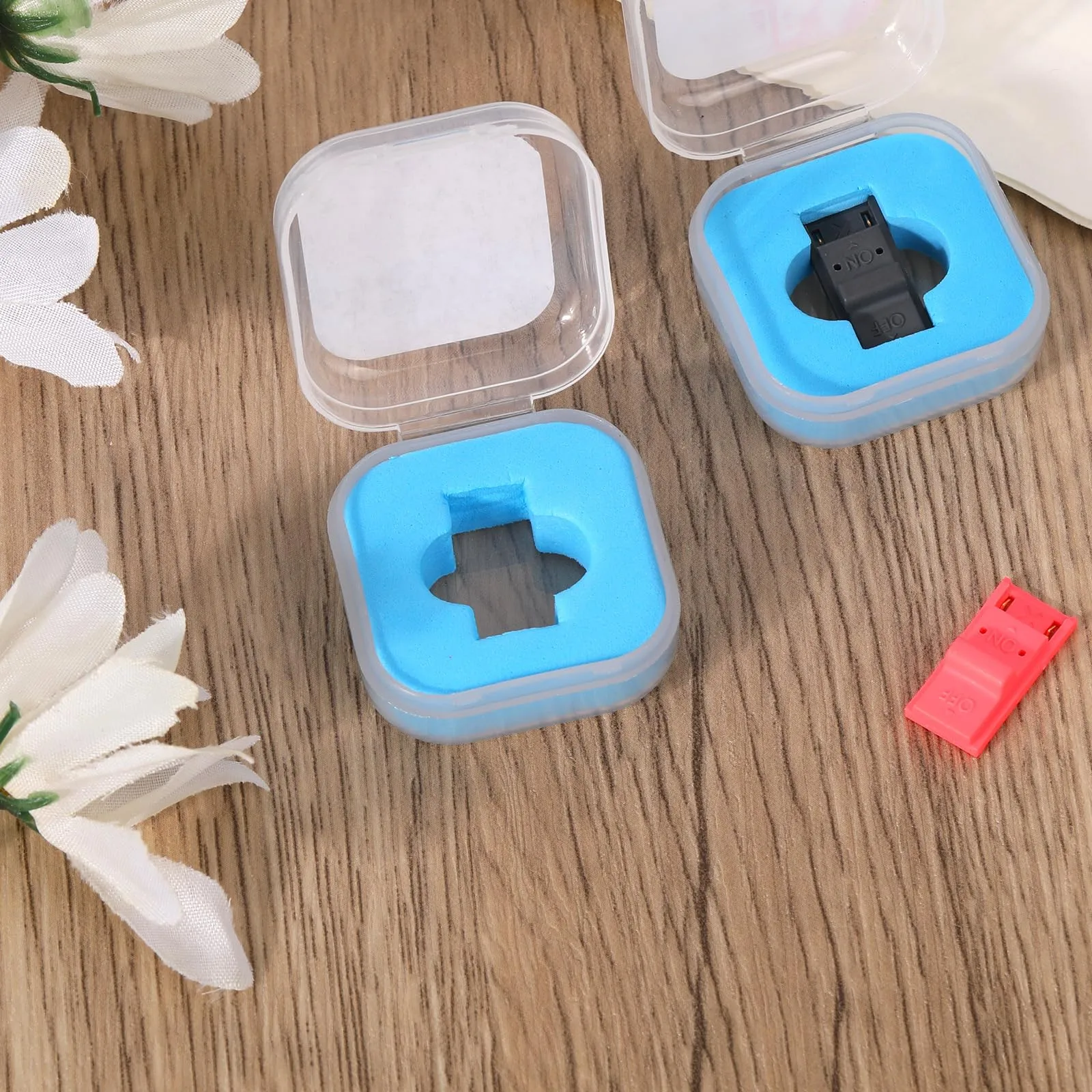 Clip per Utensili Rcm, Clip di Serraggio Rcm in Plastica Compatibile con l'Accessorio la Modalità di Ripristino Dell'Interruttore Dello Strumento Cortocircuito Della Dello per Switch Console (Rosso) - immagine 5