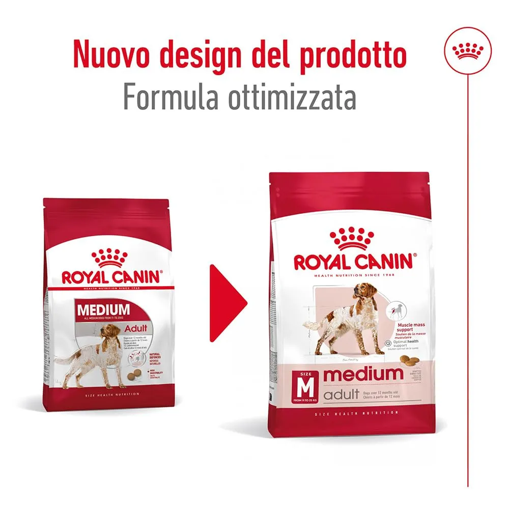 ROYAL CANIN Medium Adult - Alimento secco completo per cani adulti - 4g - immagine 7