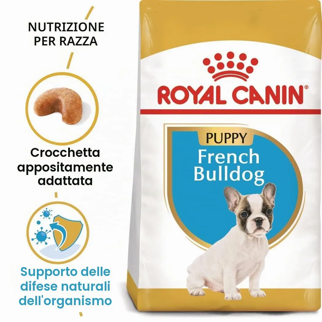 Royal Canin French Bulldog Puppy | 1 kg | Cibo secco per cuccioli di Bulldog Francese | Fino al 12° mese - immagine 2