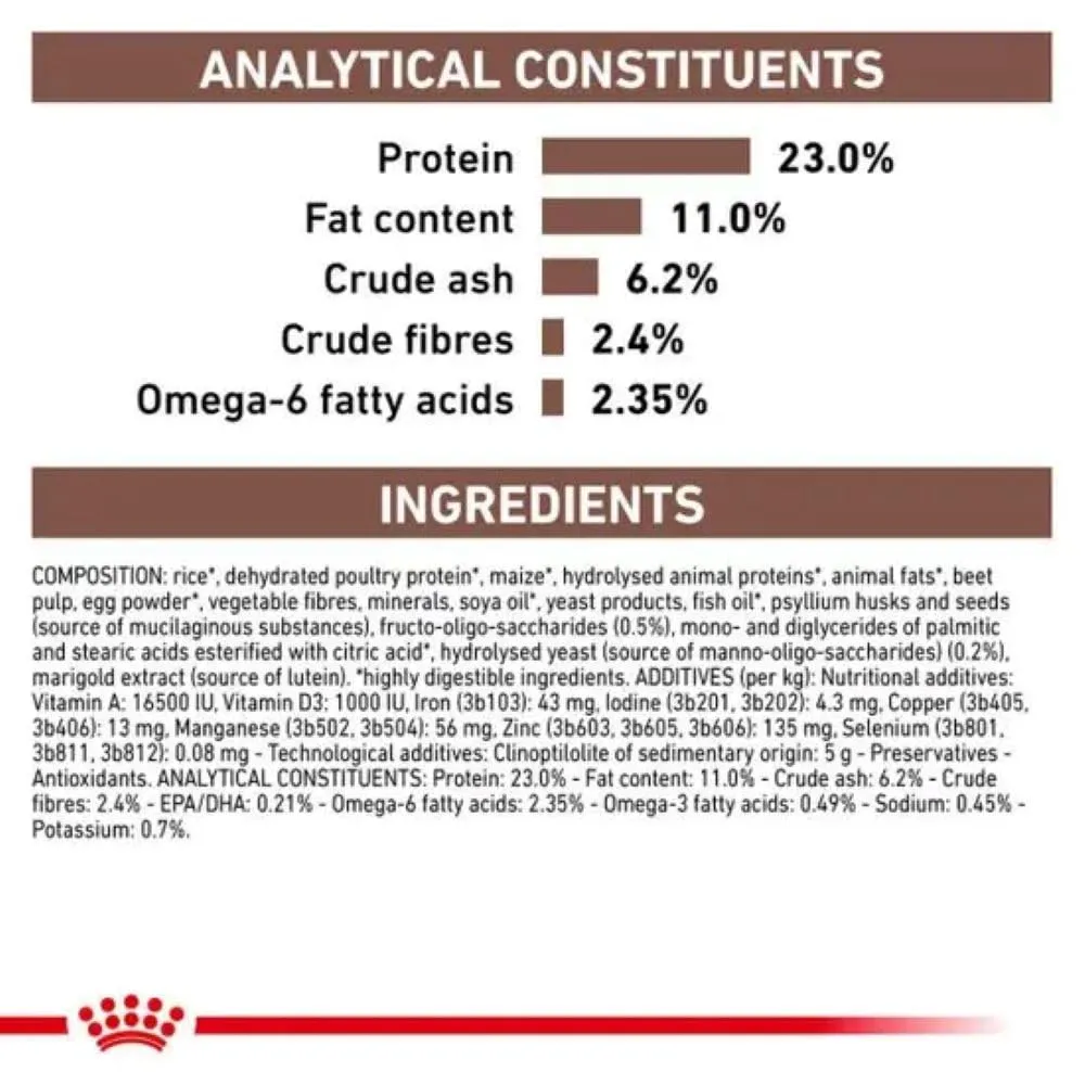 Royal Canin Veterinary Gastrointestinal Moderate Calorie Cane | 2 kg | Alimento dietetico completo | Cani adulti | Supporto digestivo - immagine 6