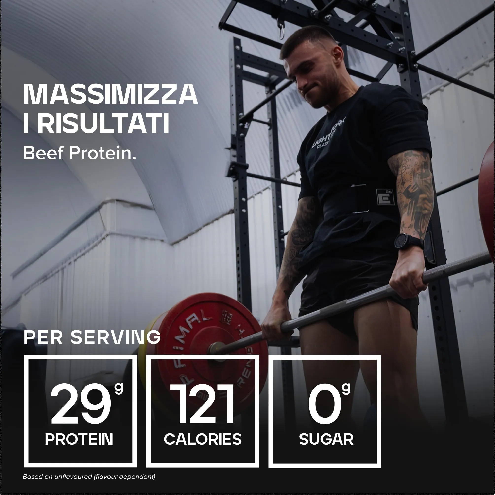 Bulk Beef Protein Isolate 97, Chocolate, Cioccolato, 500 g - immagine 5