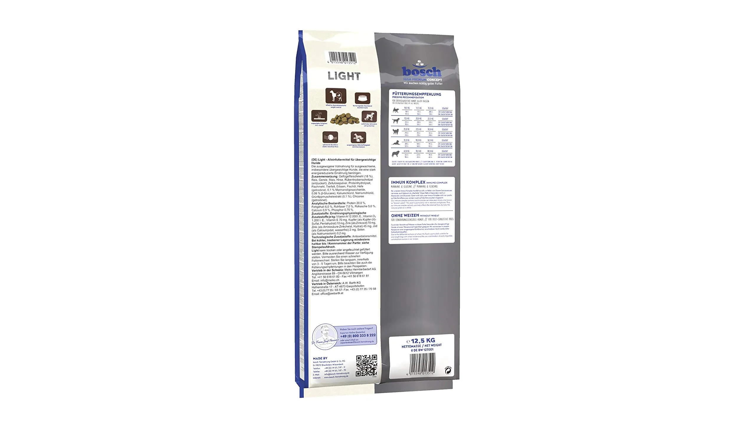 bosch HPC Light | Cibo secco per cani in sovrappeso di tutte le razze | 1 x 12500 g - immagine 4