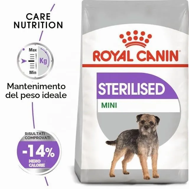 ROYAL CANIN Mini Sterilised | 1kg | Alimento completo per cani di piccola taglia | Per cani adulti e sterilizzati con tendenza all'aumento di peso | Cibo secco - immagine 5