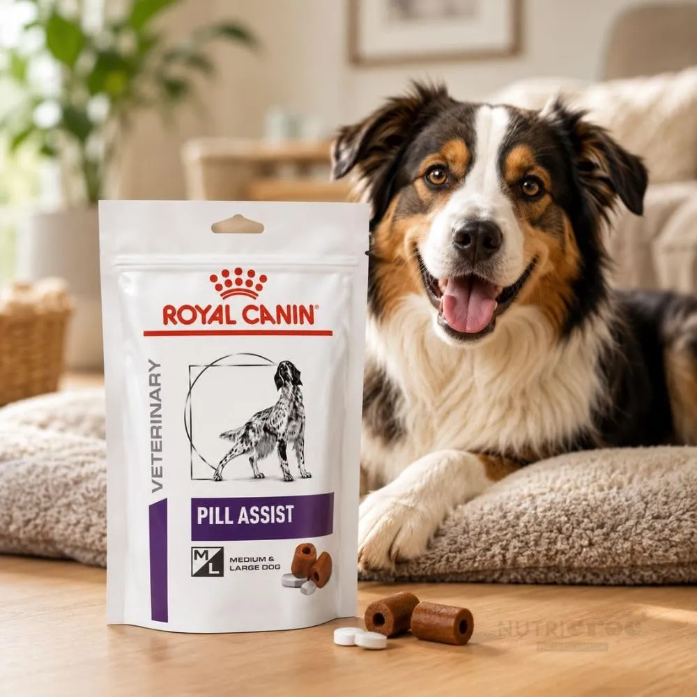 Royal Canin Pill Assist Medium & Large Dog | 225 g | Crocchette modellabili per la somministrazione di farmaci a cani adulti di razza media e grande | Per cani di peso superiore a 10 kg - immagine 1