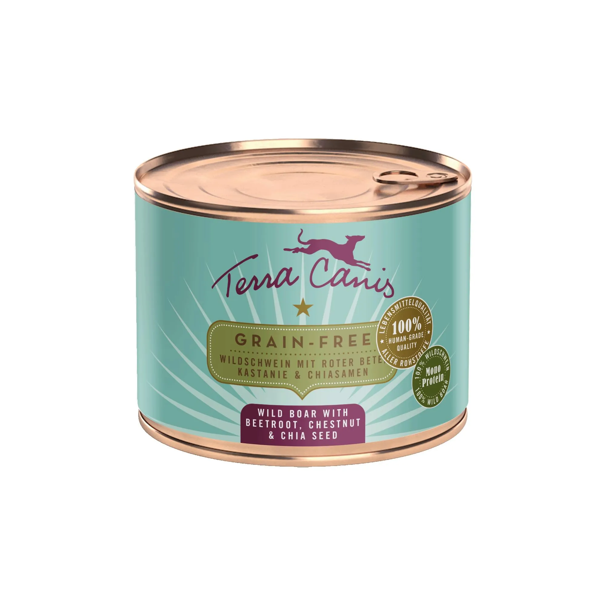 Terra Canis Cinghiale, cibo umido senza cereali per cani, 200g - immagine 1