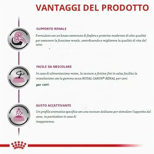 Veterinary Renal | Cibo umido per cani | 2 x 12 x 100 g | Funzione renale - immagine 9