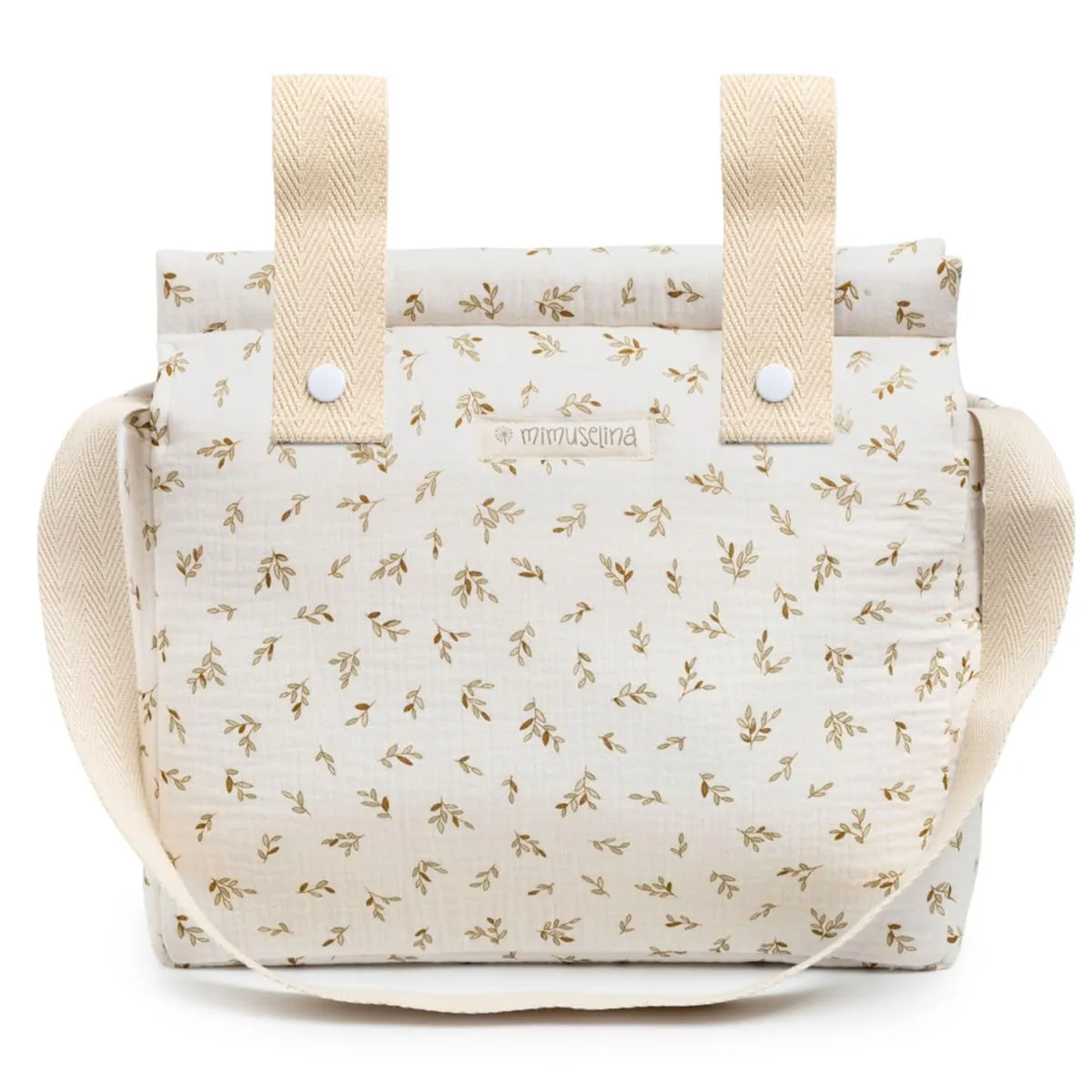 MIMUSELINA Borsa Passeggino Universale e Cambio Bambino | Borsa Fasciatoio Neonato con Ampia Capacità e Scomparti Interni | Organizer Maternità Elegante e Pratico | Realizzato in Spagna - immagine 1