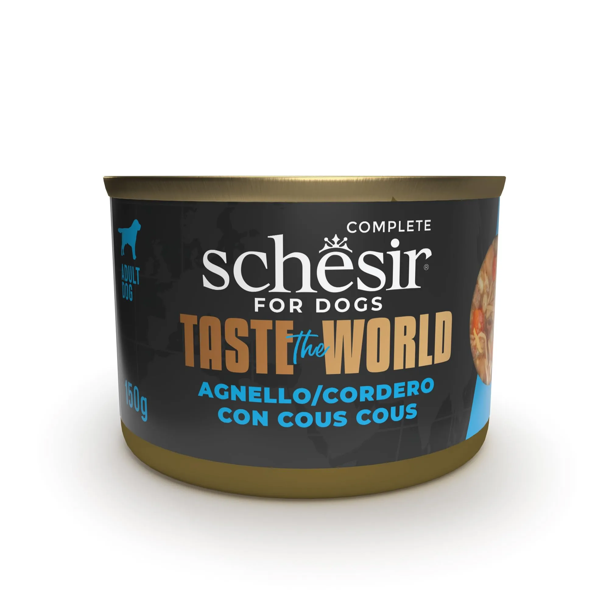 Schesir Taste The World Agnello con Cous Cous 8X150g - immagine 1