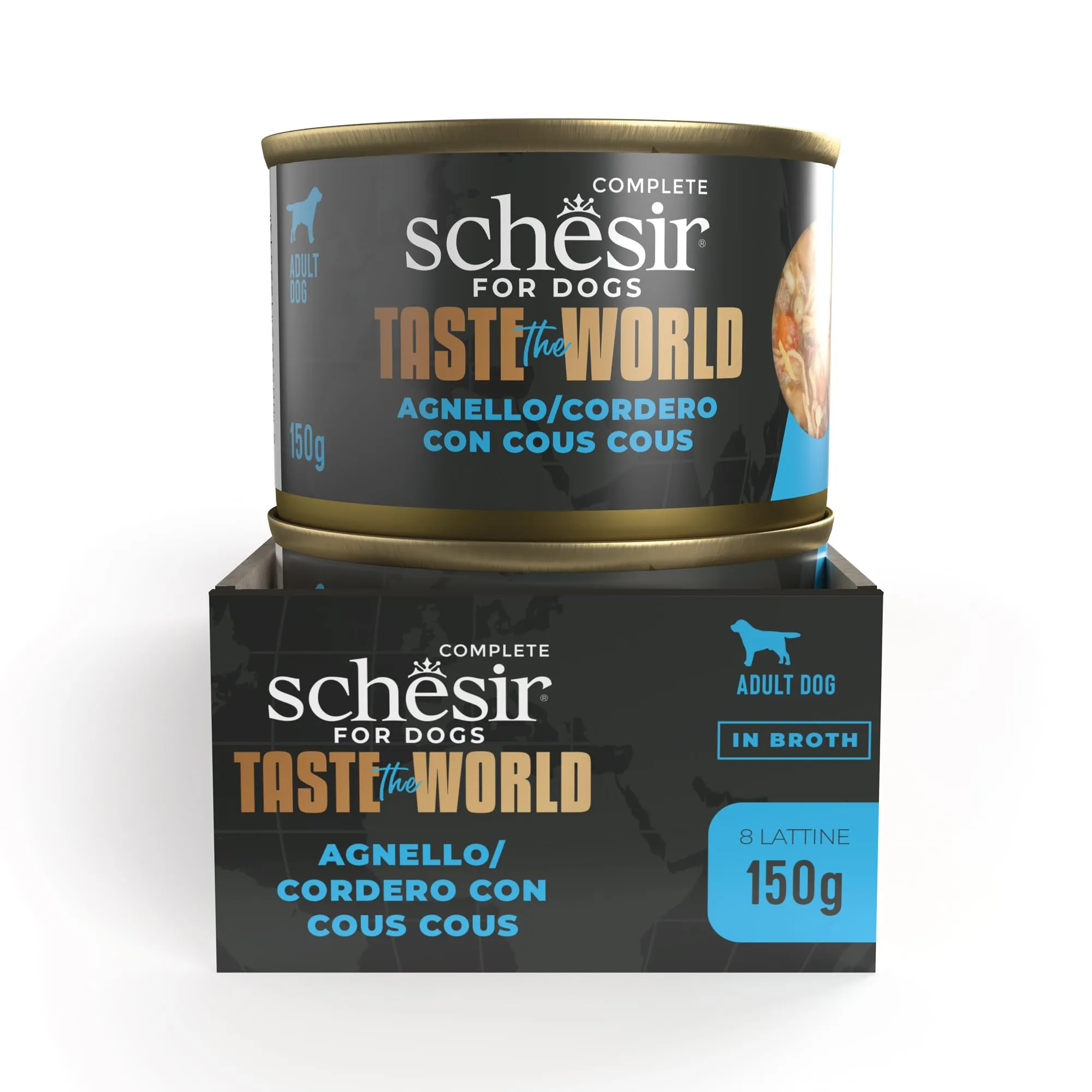 Schesir Taste The World Agnello con Cous Cous 8X150g - immagine 2