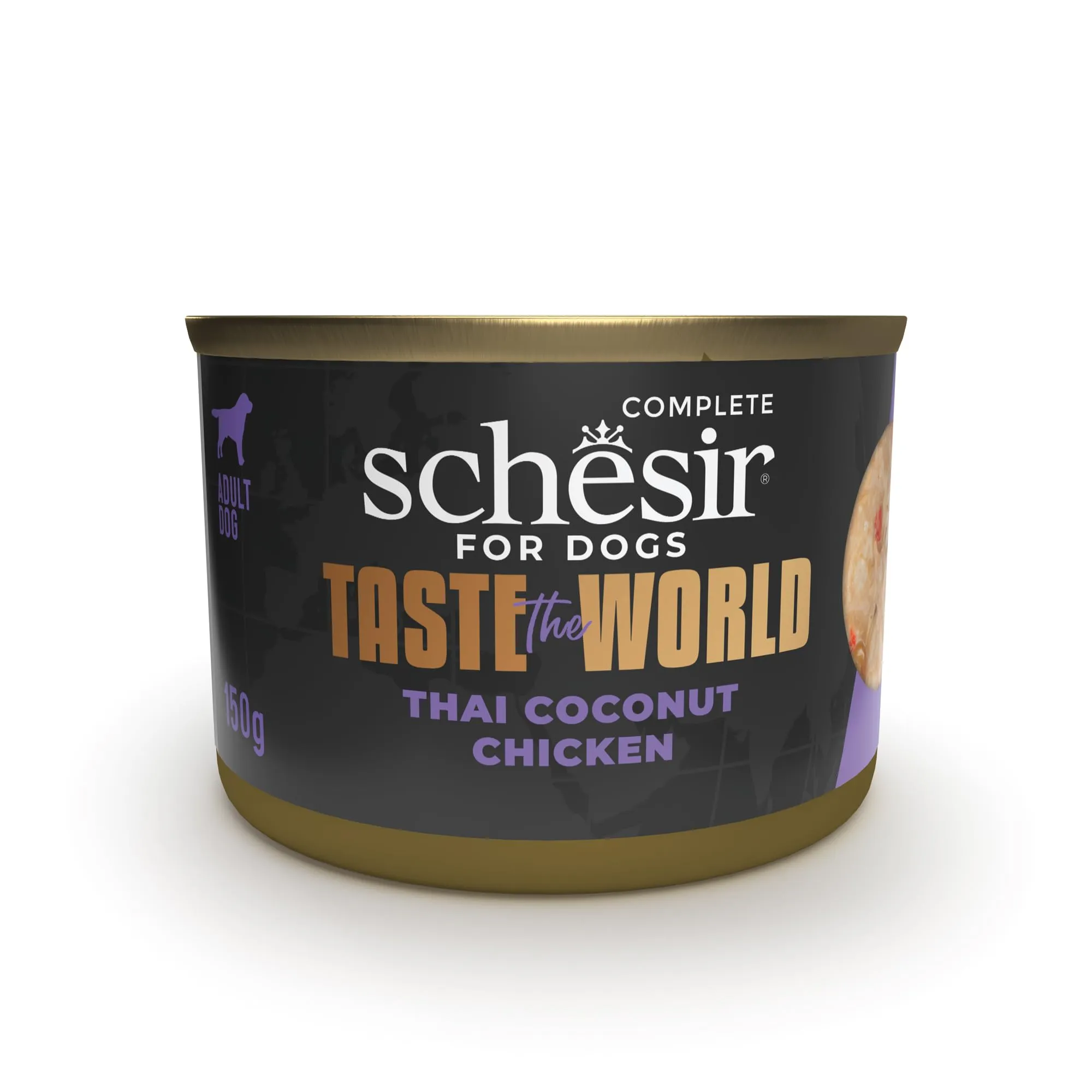 Schesir Taste The World Thai Coconut Chicken 8X150g - immagine 1