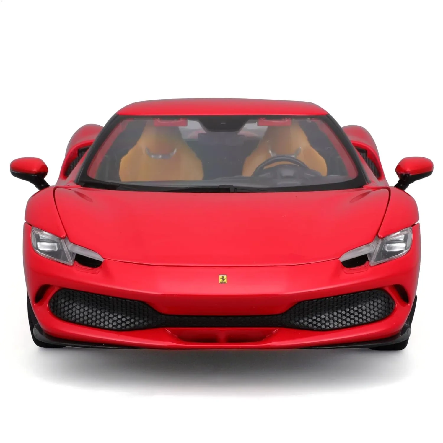BBURAGO - Ferrari 296 GTB R&P - Modellino Realistico Auto in Scala 1:18, Licenza Ufficiale Ferrari, Età consigliata 3+ Anni - immagine 5