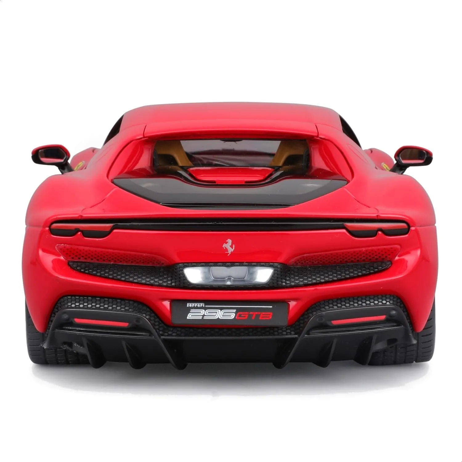 BBURAGO - Ferrari 296 GTB R&P - Modellino Realistico Auto in Scala 1:18, Licenza Ufficiale Ferrari, Età consigliata 3+ Anni - immagine 6