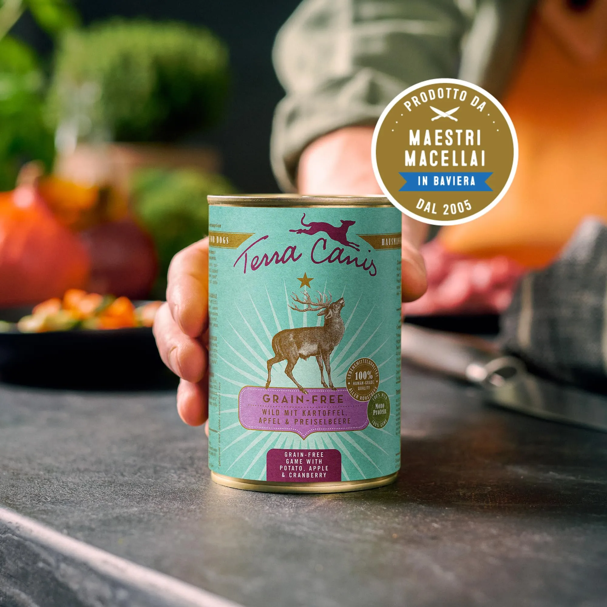 Terra Canis Selvaggina con patata, cibo senza cereali per cani, 12x400g - immagine 5
