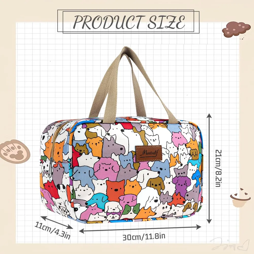Aucuu Beauty Case Da Viaggio, Borsa da Toilette per Donna, Borse per Cosmetici con zip,Borsa Da Toilette Impermeabile Di Grande Capacità Per Brevi Viaggi, Affari E Ufficio - immagine 2