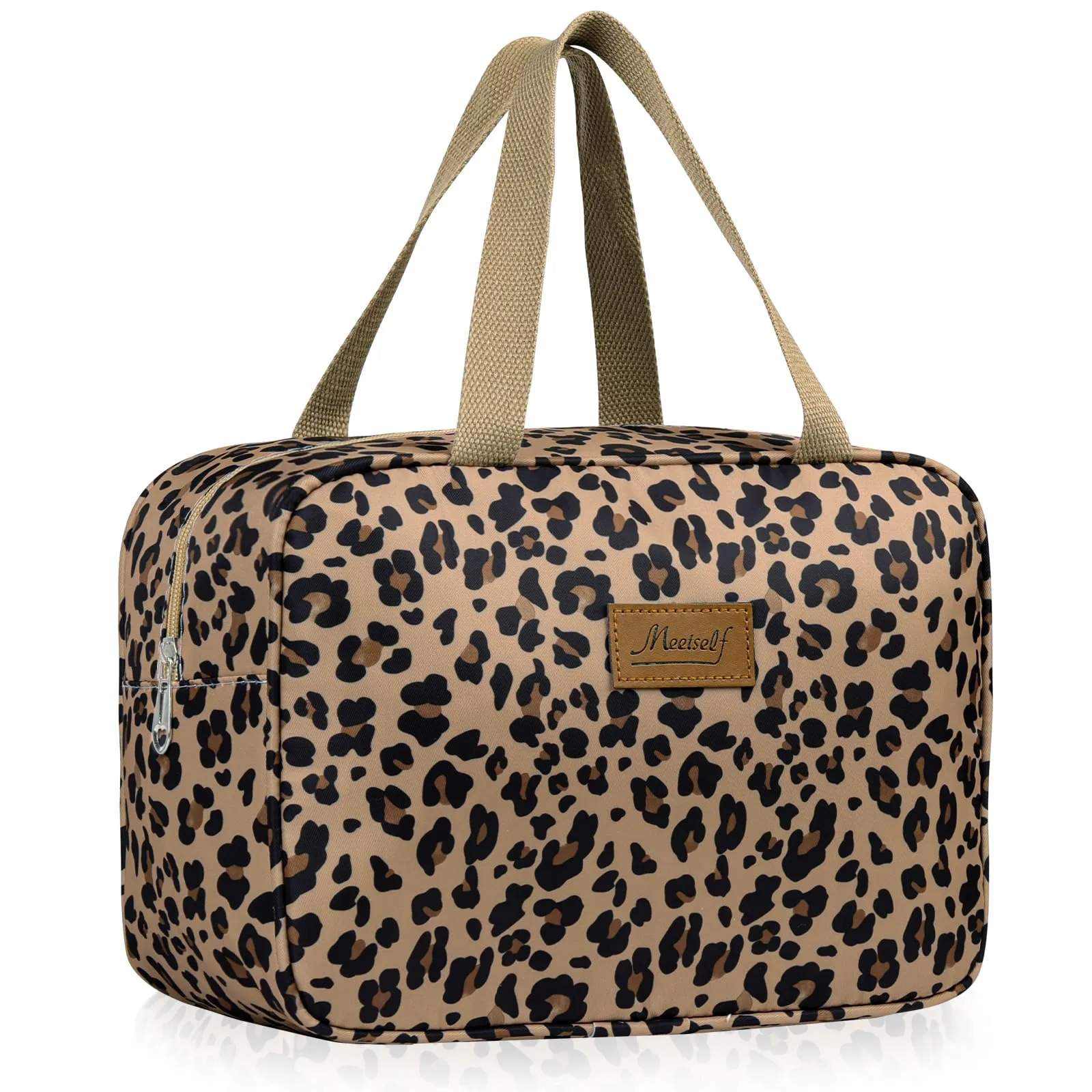 Aucuu Beauty Case Da Viaggio, Borsa da Toilette per Donna, Borse per Cosmetici con zip,Borsa Da Toilette Impermeabile Di Grande Capacità Per Brevi Viaggi, Affari E Ufficio - immagine 1