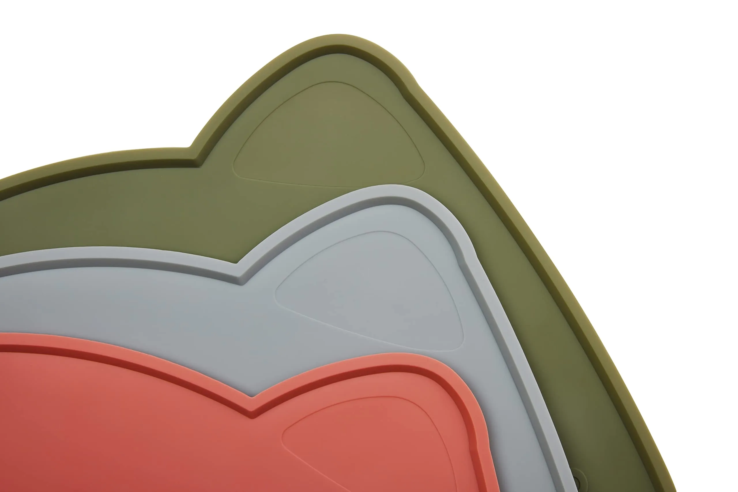 OHMO Tappetino Ciotola per Cani e Gatti in Silicone, Impermeabile Antiscivolo a Prova di Fuoriuscita per Cibo e Acqua, Facile da Pulire, 52x30cm, Eritrinus - immagine 5