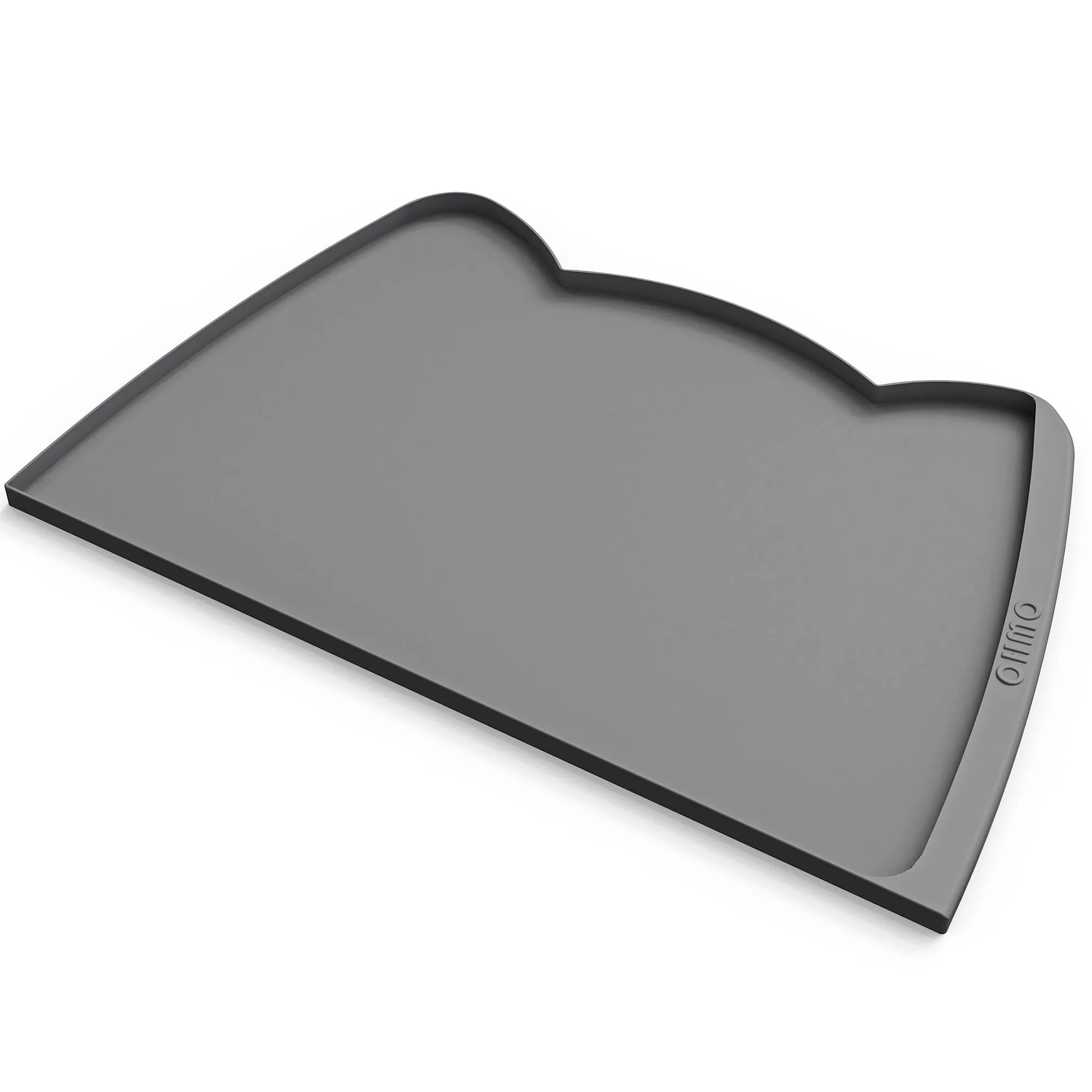 OHMO Tappetino Ciotola per Cani e Gatti in Silicone con Tasca per Residui, Impermeabile Antiscivolo a Prova di Fuoriuscita per Cibo e Acqua, 60x38cm - immagine 8