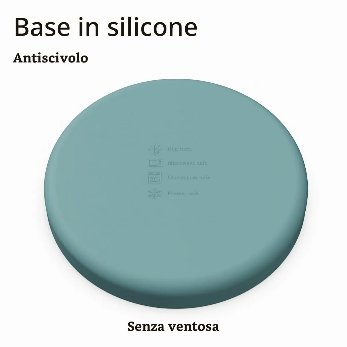 OHMO Ciotola Anti Ingozzamento (Piccola, No Ventosa, 15cm) Solo per Gatto e Cani di Piccola Taglia, Silicone Acqua Ciotola per Cane e Gatti che Mangia Lentamente - immagine 5