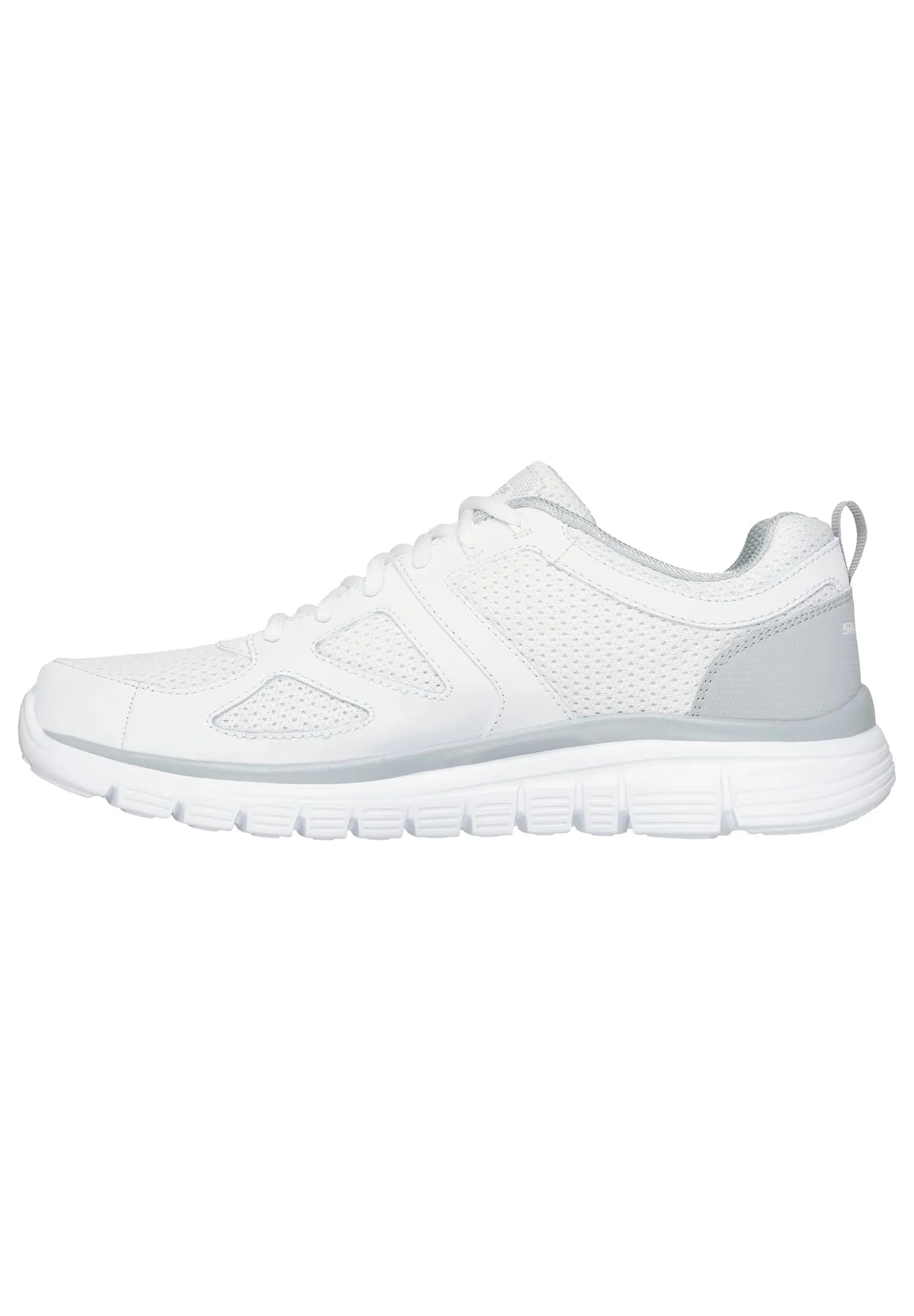 Skechers Burns - Scarpe da ginnastica da uomo Agoura, Bianco grigio. - immagine 2