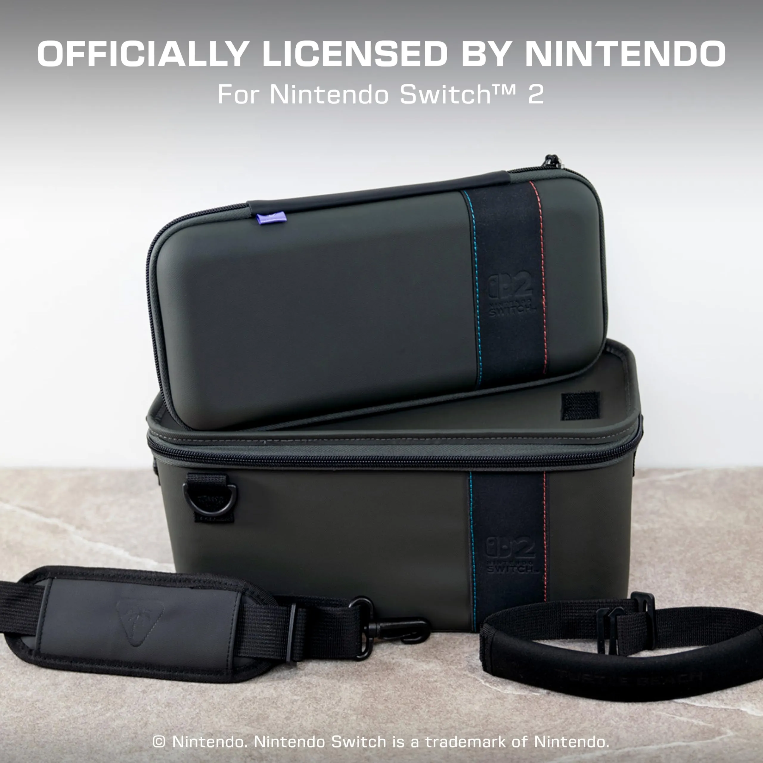 Turtle Beach PlayTrek Custodia da viaggio rigida 2 in 1 Nintendo Switch 2 - immagine 2