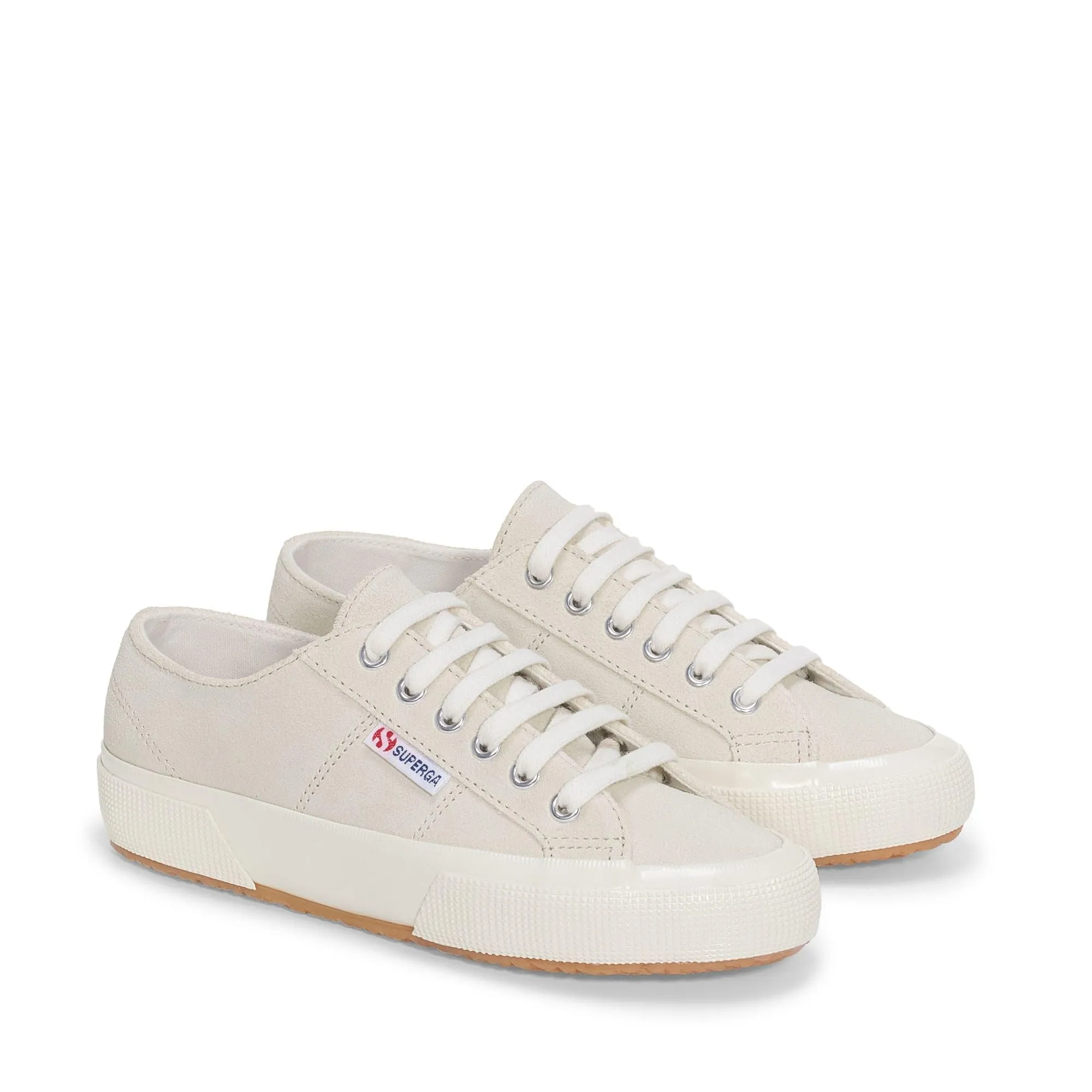 SUPERGA - Sneakers, Uomo Donna, Bianco, Pelle, Casual, 2750 Og Suede, Taglia: 42 - immagine 2