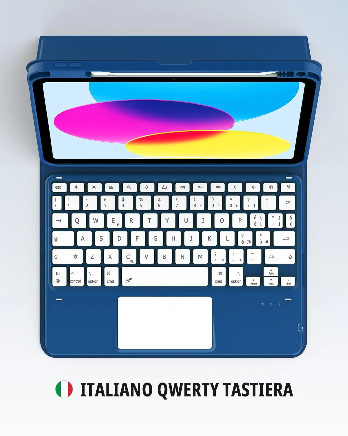 CACOE Cover con Tastiera per iPad 11 (A16) 2025 11" / 10 2022 con Touchpad - immagine 6
