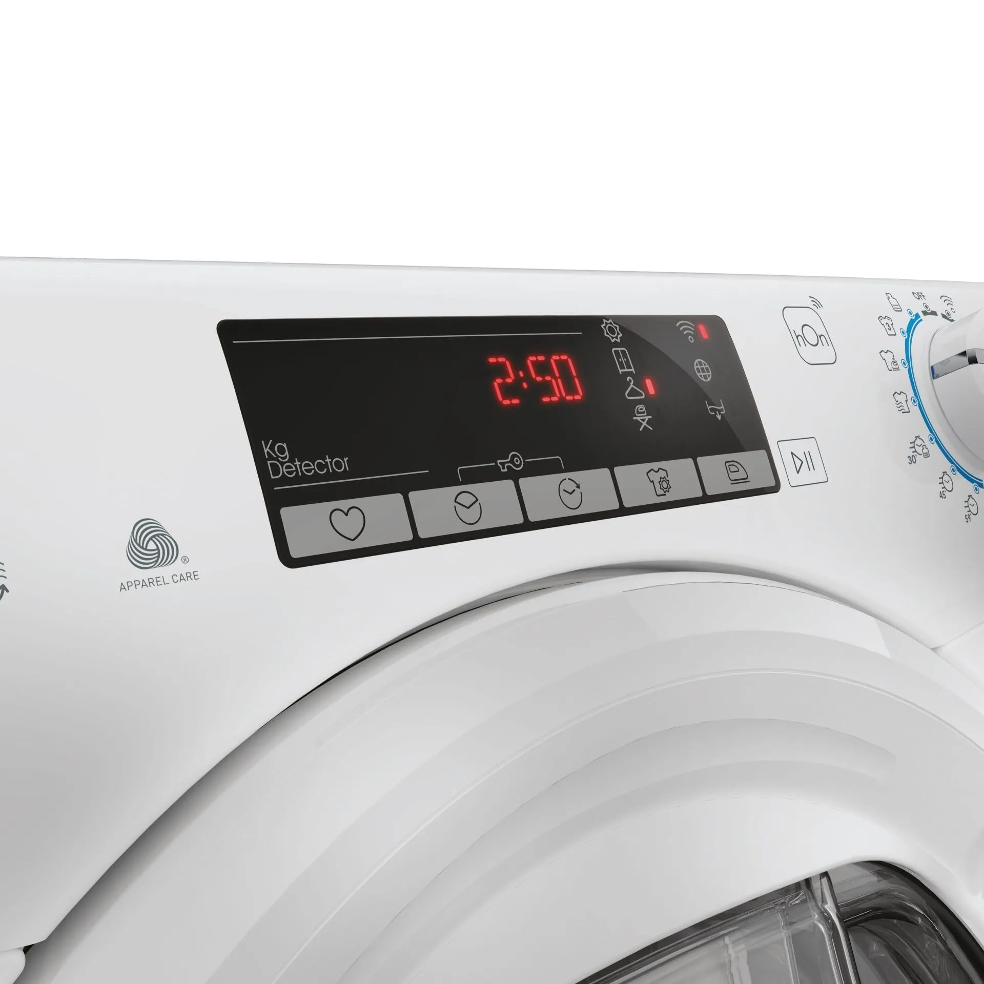 Candy Asciugatrice Slim 7 Kg Pompa di Calore Wi-Fi hOn Classe E, 48 cm, Woolmark CRO4 H7A2TE-S - immagine 6