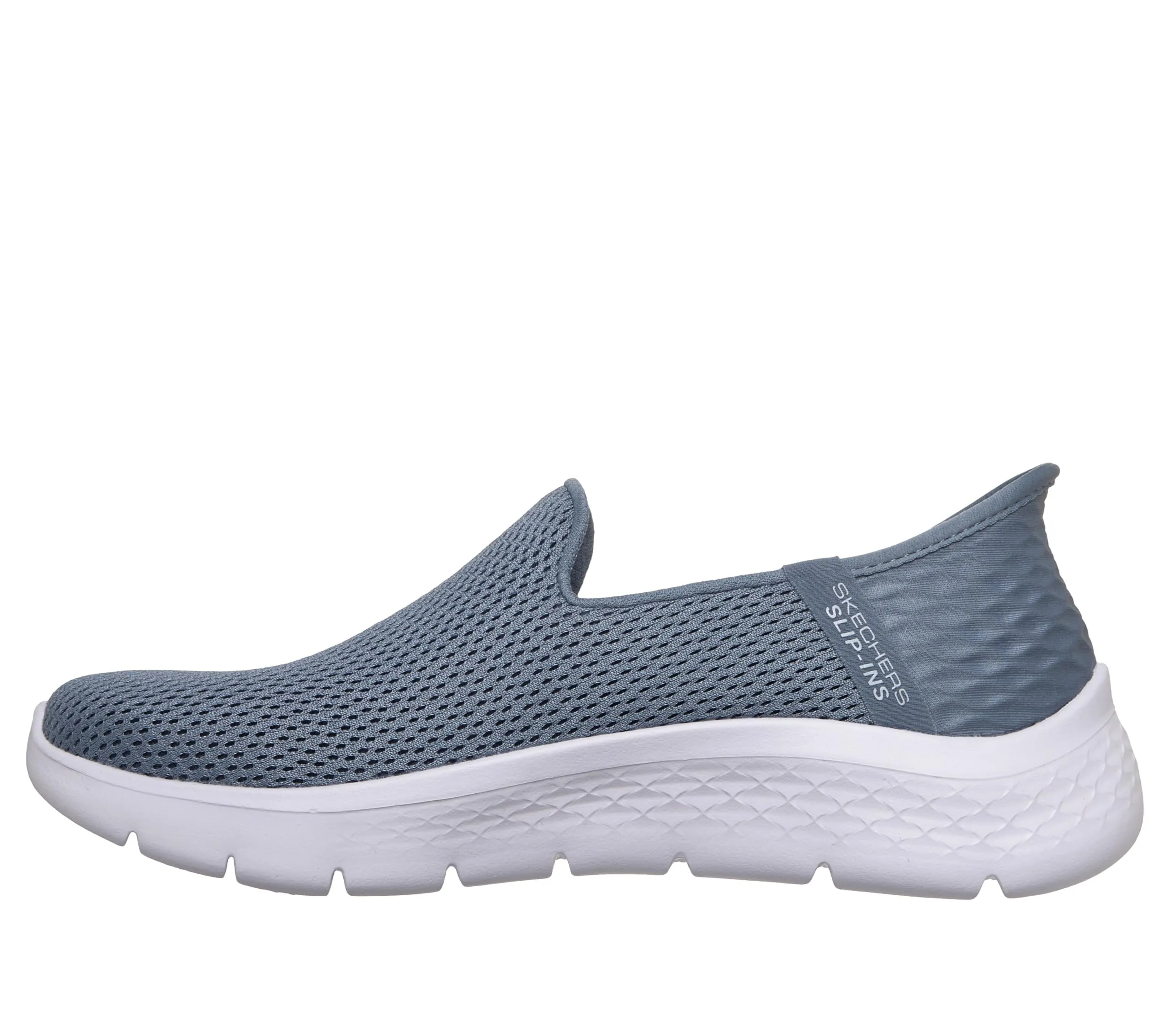 Skechers Skechers - Sneaker da donna senza mani-libere, Go Walk Flex-Relish, Blu, 10 - immagine 5