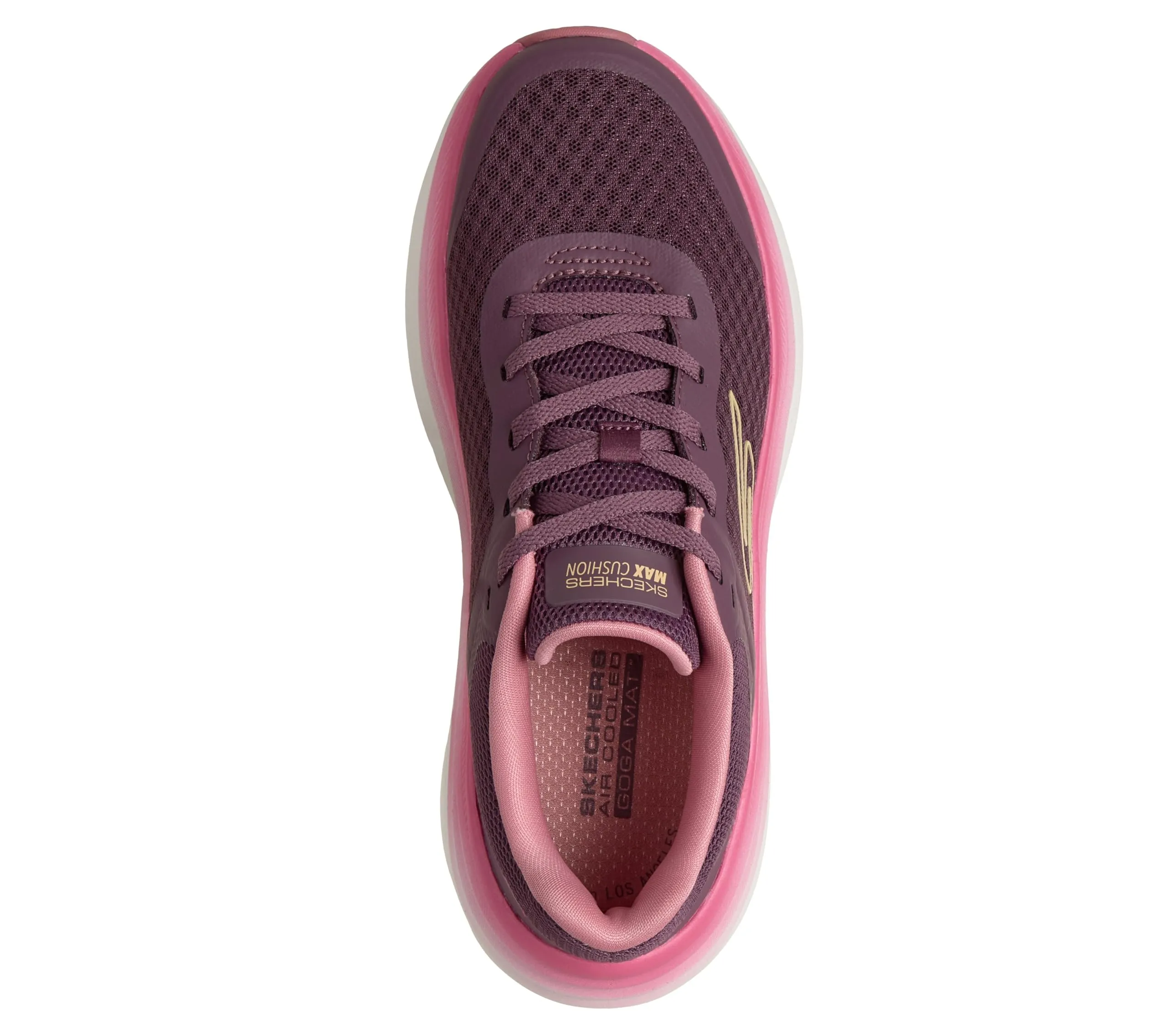 Skechers Max Cushioning Endeavour Canova BasketFemme, Viola Multicolore, 40 EU - immagine 3