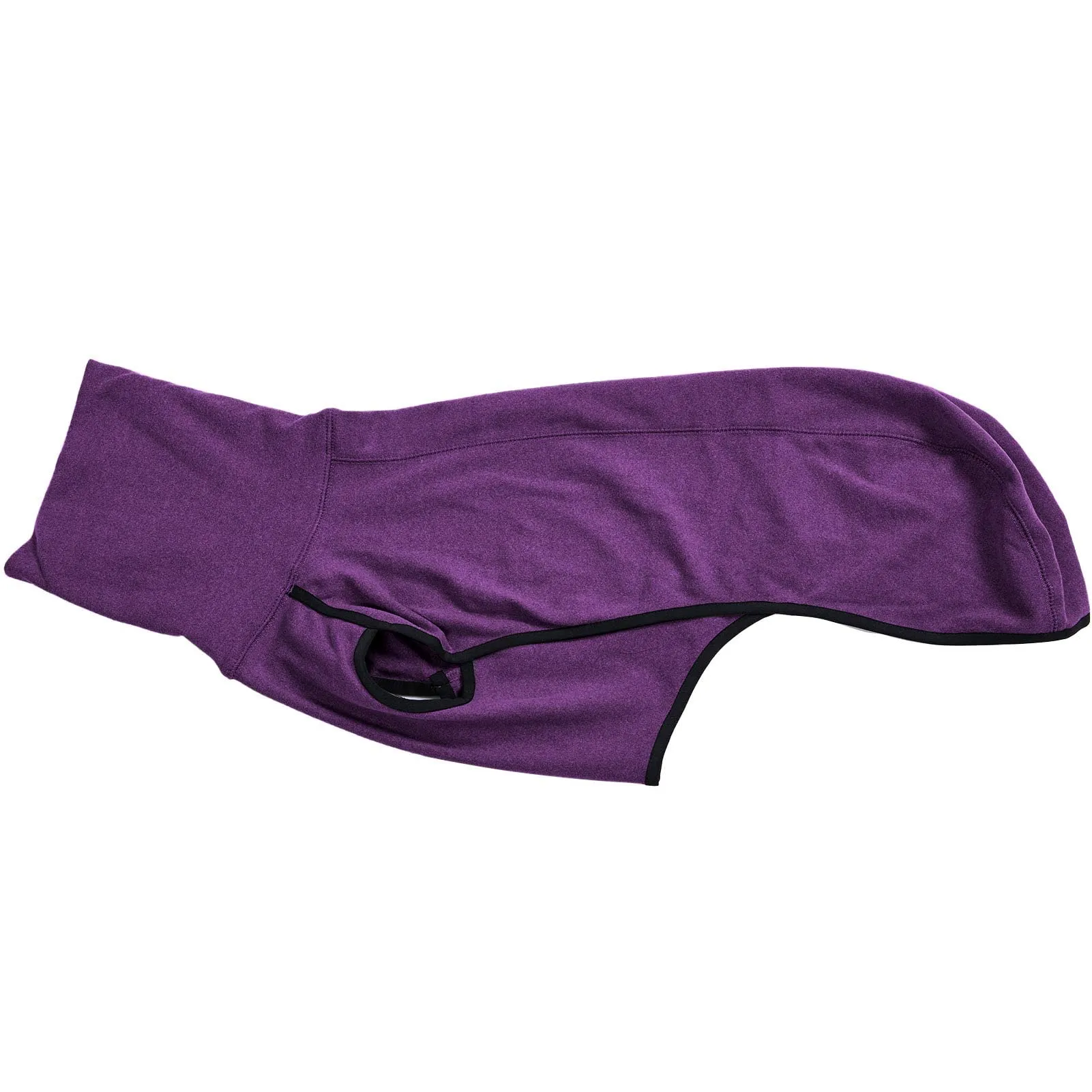 Imily Bela Maglione per cani in pile, con collo alto, caldo, per cani di piccola taglia, viola, XS - immagine 2