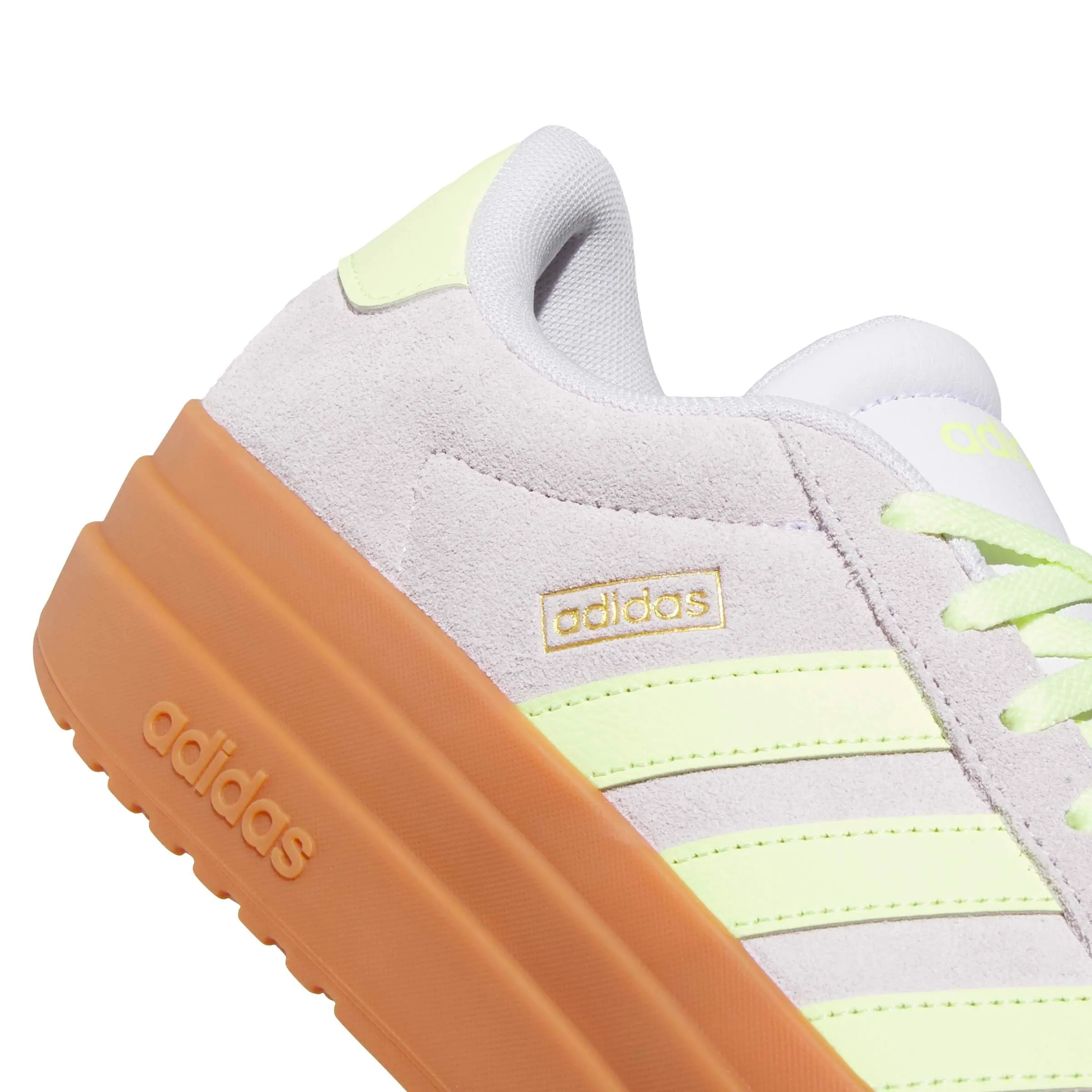 adidas Donna VL Court Bold Shoes, Frozen Purple/Frozen Lemon/Gold Met., 40 2/3 EU - immagine 2