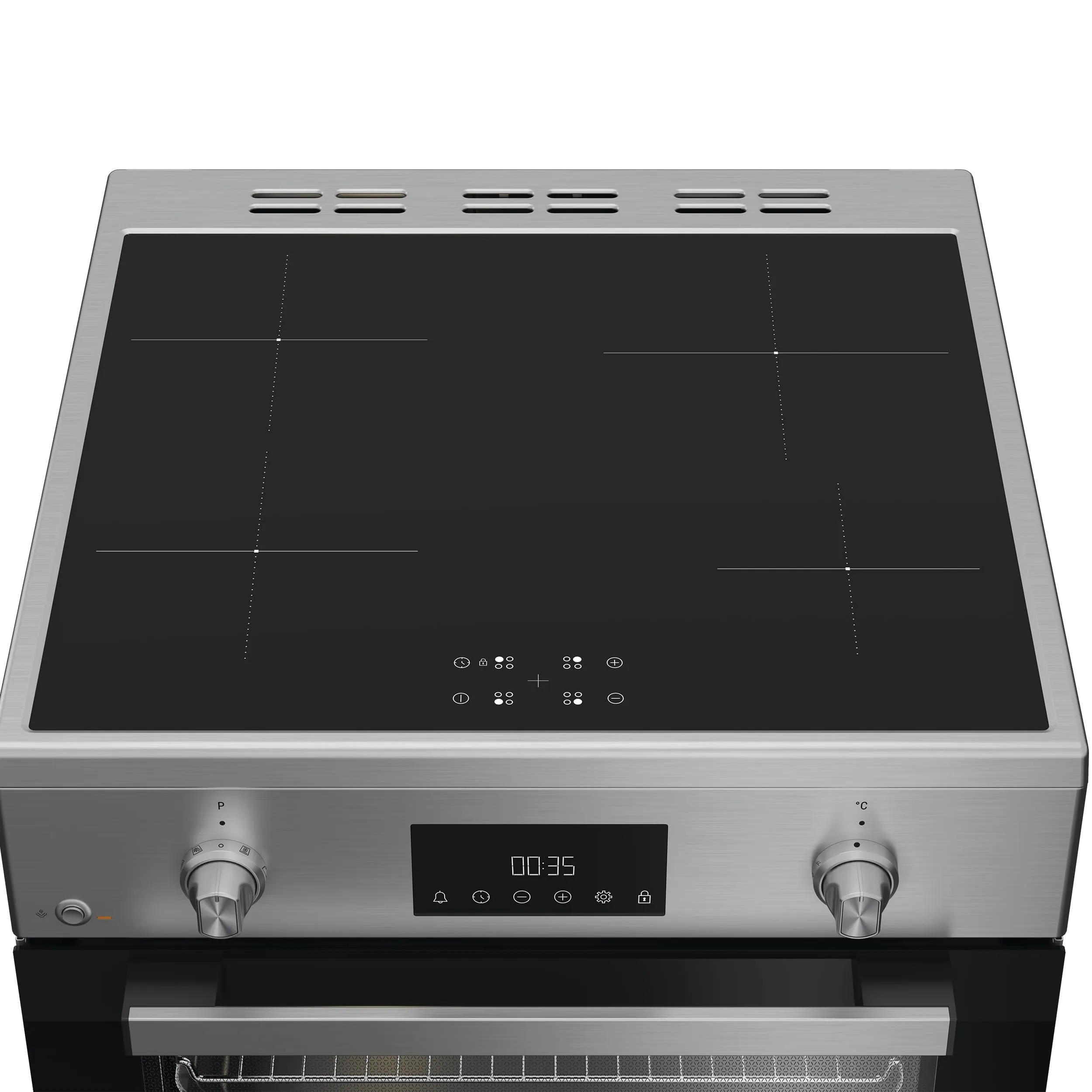 Hotpoint Ariston H6I8LMSAX – Cucina a libera installazione 60x60 cm - immagine 2