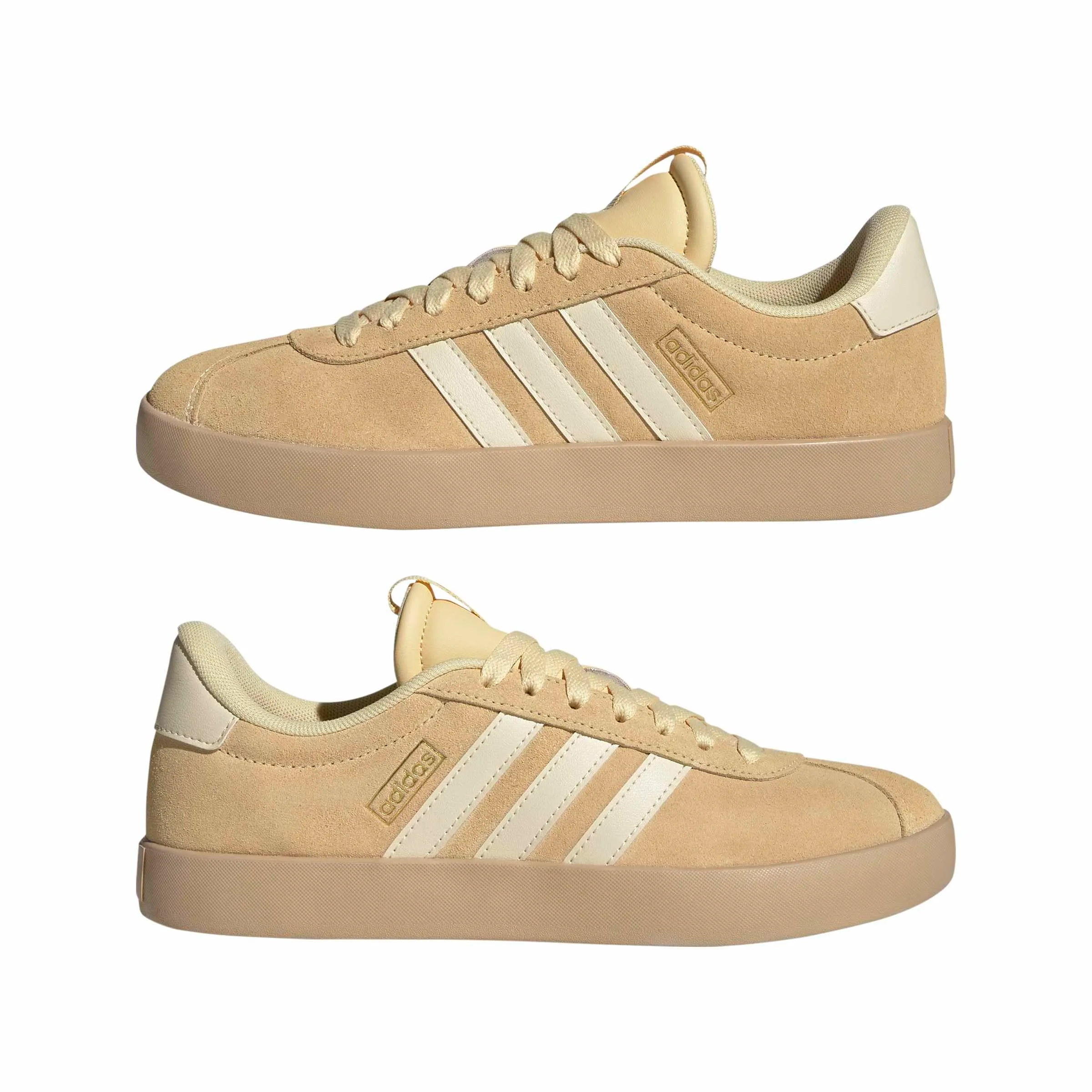 adidas Donna VL Court 3.0 Shoes, Orange Tint/Warm Vanilla/Gold Met., 40 EU - immagine 6