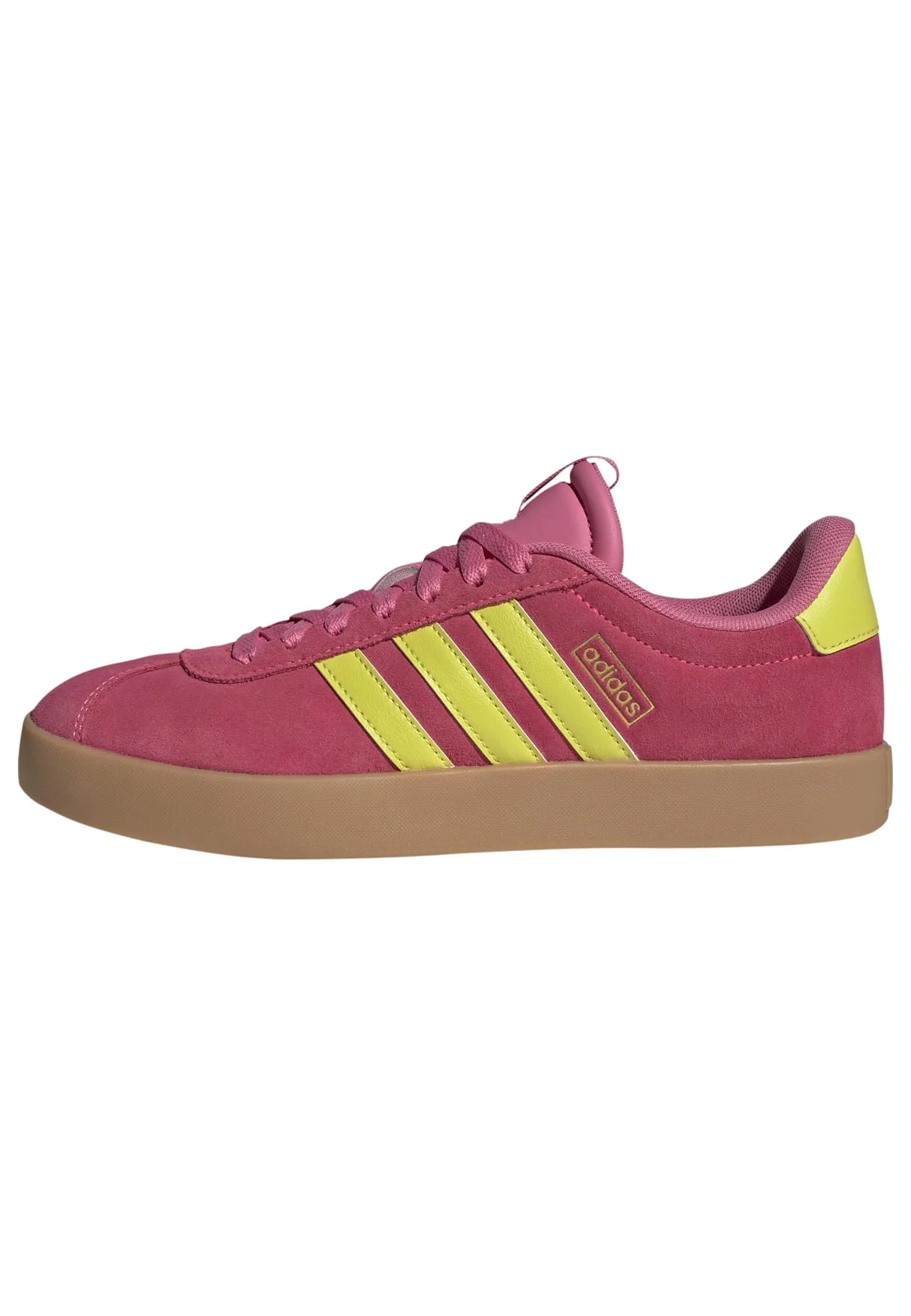 adidas Donna VL Court 3.0 Shoes, Lucid Pink/Pure Lemon/Gold Met., 37 1/3 EU - immagine 1