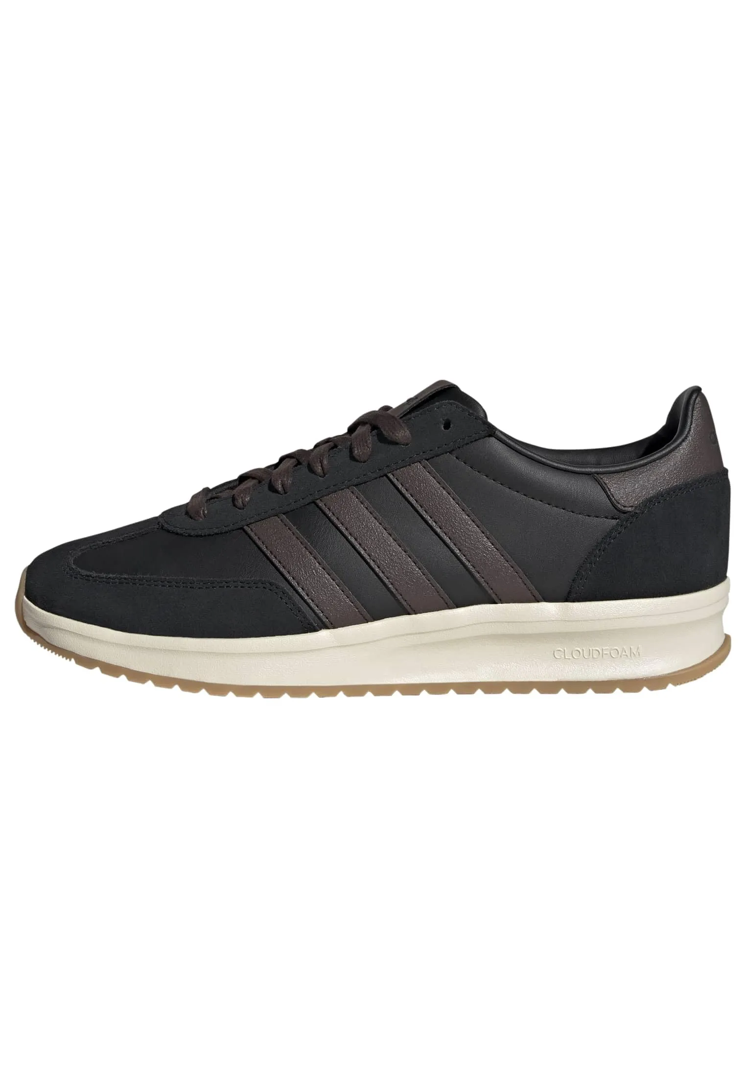 adidas Uomo Run 70S 2.0 Shoes, Core Black/Dark Brown/Wonder White, 43 1/3 EU - immagine 1