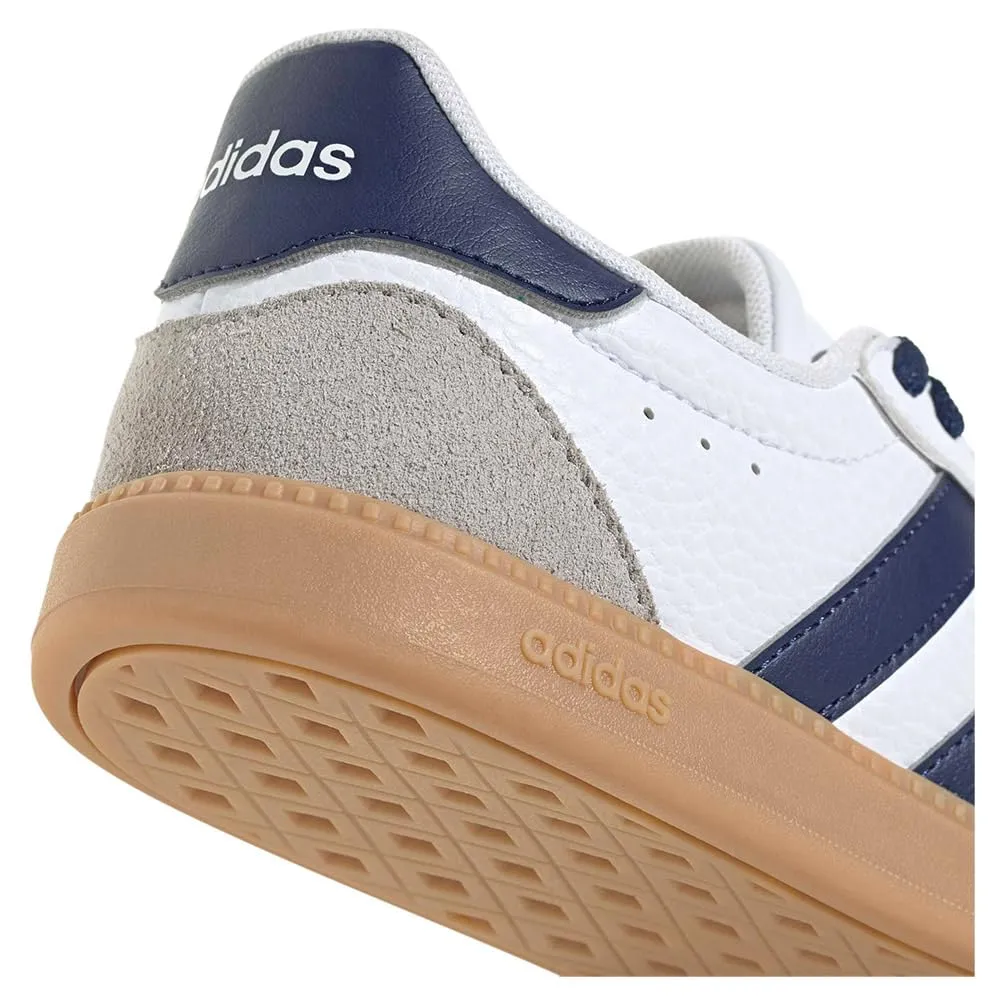 adidas Donna Breaknet Sleek Shoes, Ftwr White/Dark Blue/Gum 3, 41 1/3 EU - immagine 8