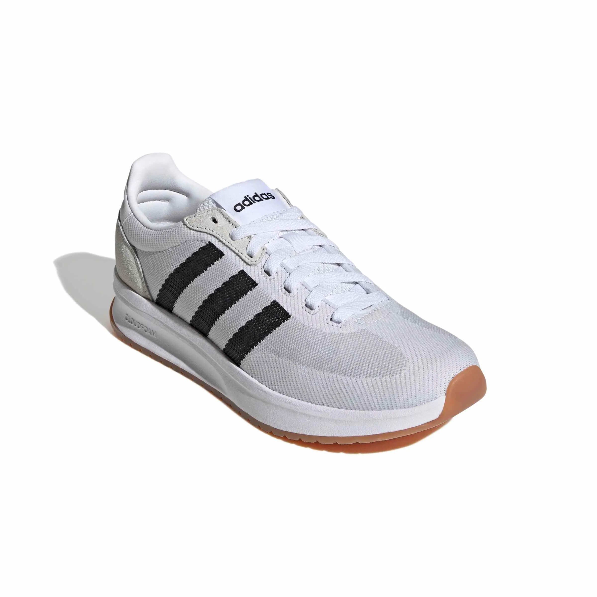 adidas Uomo Run 70S 2.0 Shoes, Ftwr White/Core Black/Grey Two, 42 2/3 EU - immagine 3