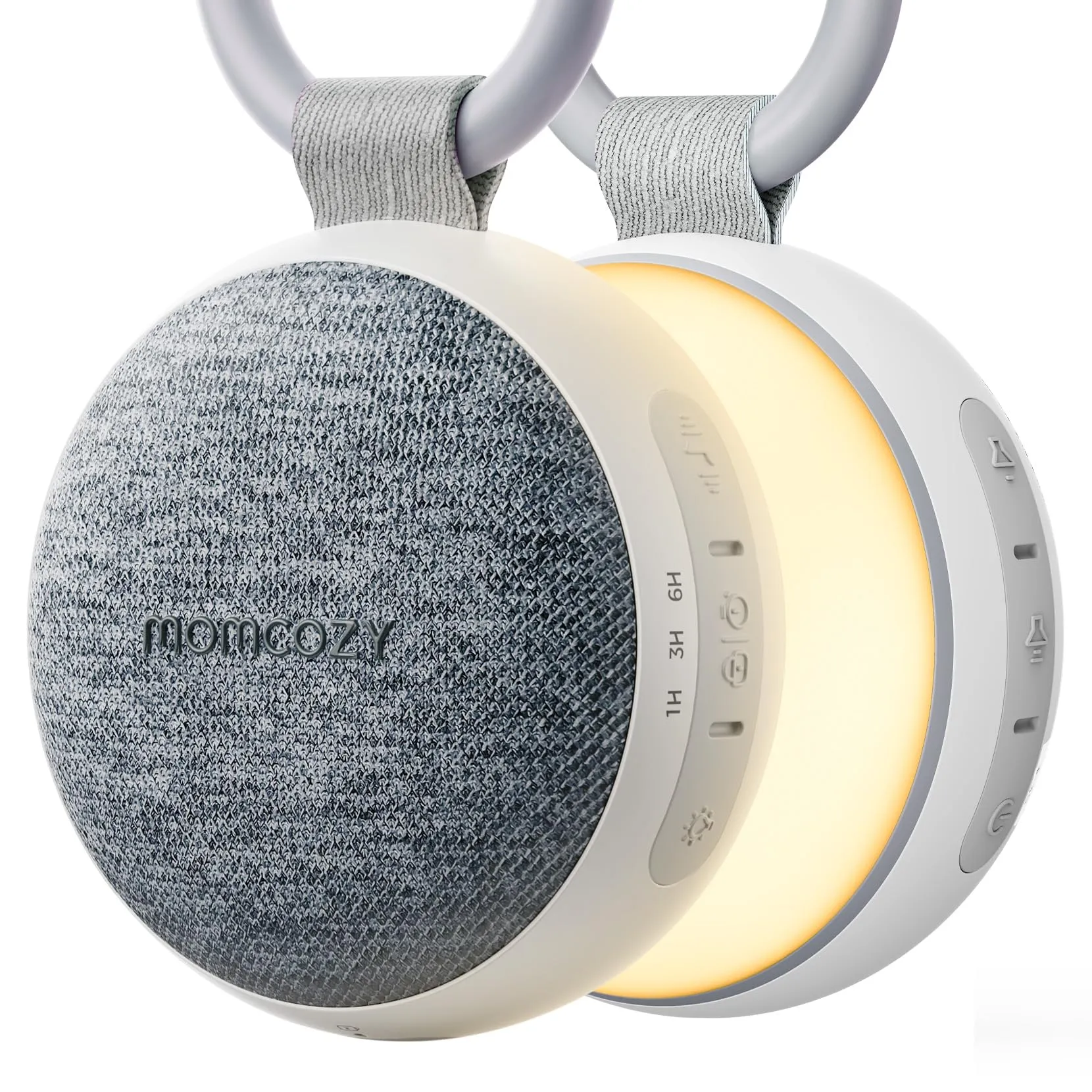 Momcozy WN06 Rumori Bianchi per Neonato Portatile, Regalo Neonato, Grigio - immagine 1