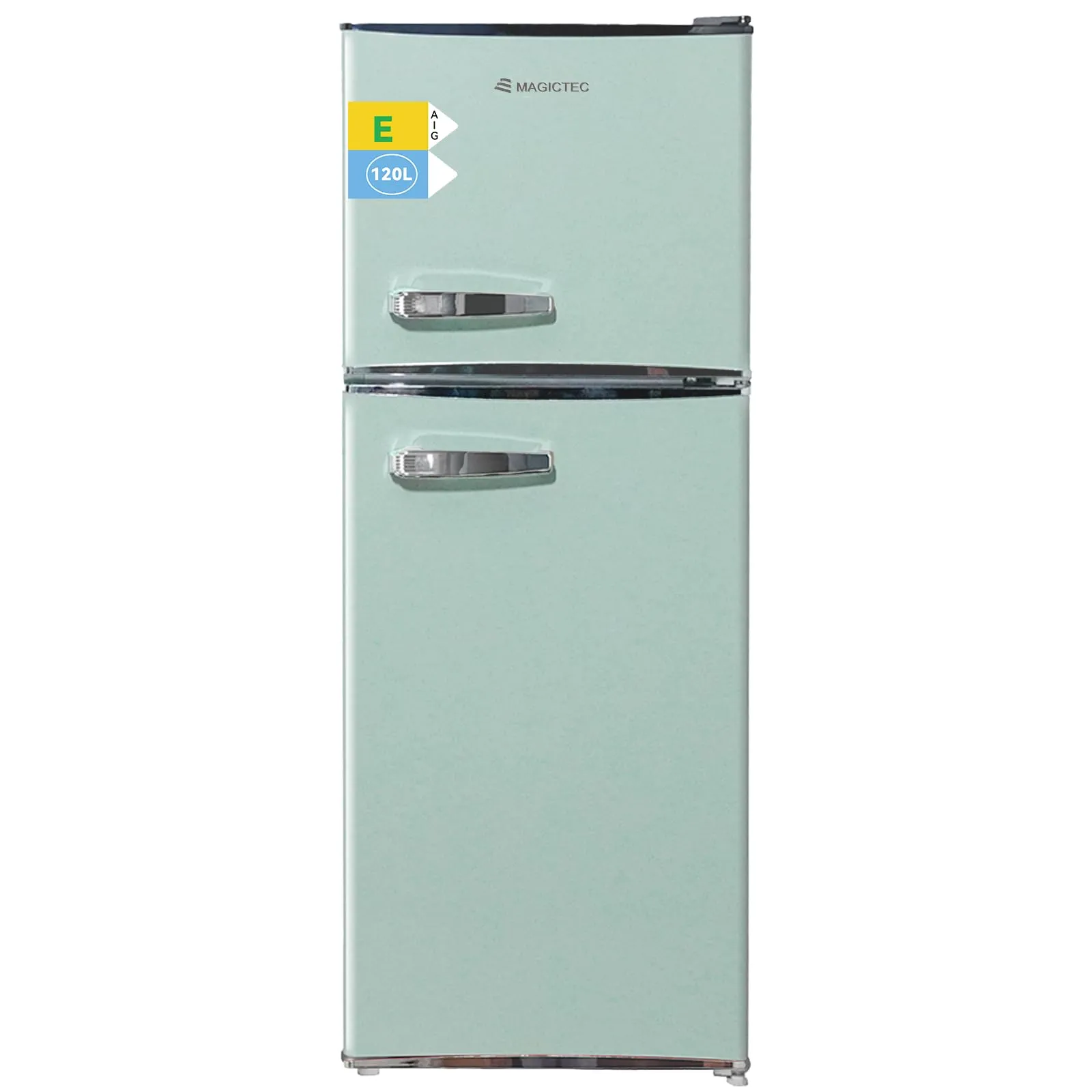 magictec Frigorifero Retro con Congelatore 120L | Low Frost | Stile Vintage - immagine 1