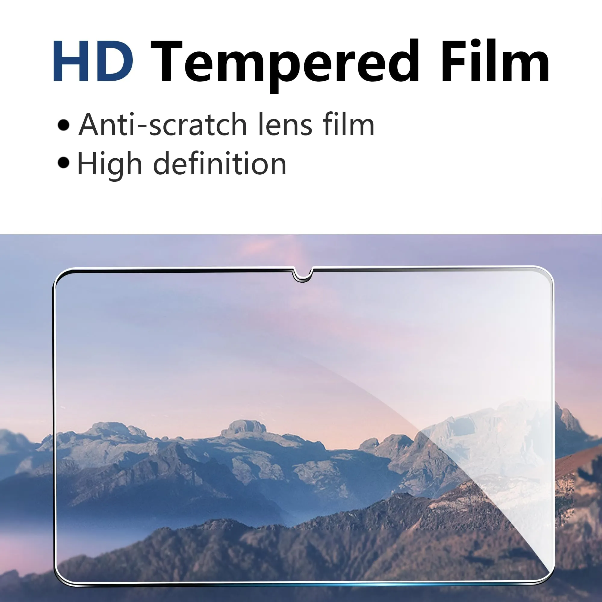CAUHENYEE Pellicola Protettiva per Redmi Pad 2 Pro 12.1" 2025 Vetro Temperato, AntiGraffio - immagine 4