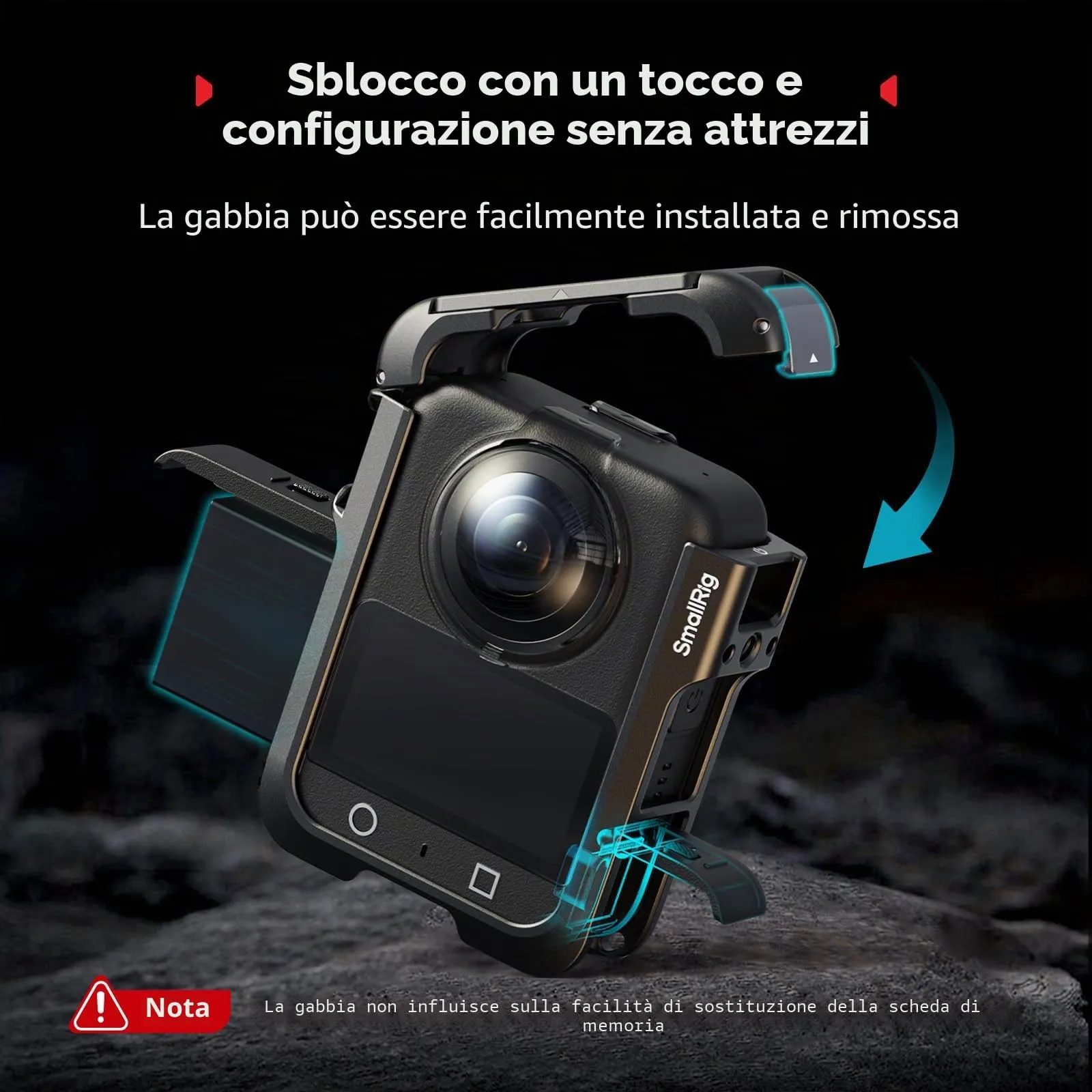 SmallRig Gabbia Completa per DJI Osmo Nano - 5759 - immagine 3