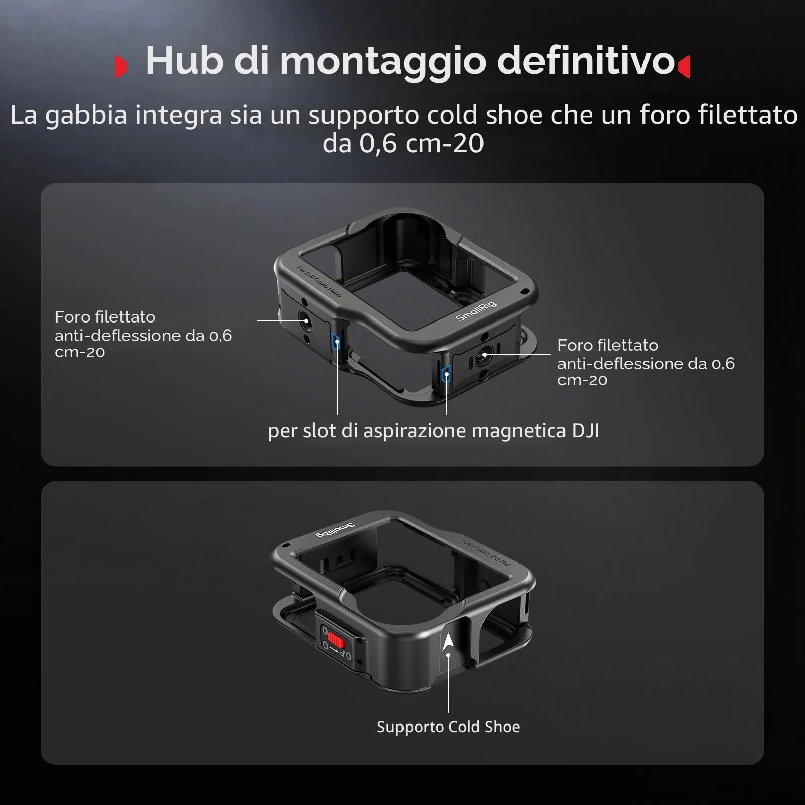 SmallRig Gabbia Completa per DJI Osmo Nano - 5759 - immagine 5